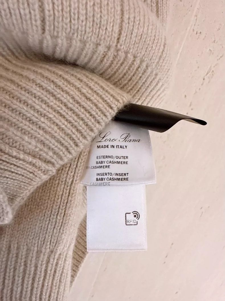 Loro Piana LORO PIANA Baby cashmere seven-sleeve knit cardigan Size M / US 6-8 / IT 42-44 - 9 Thumbnail