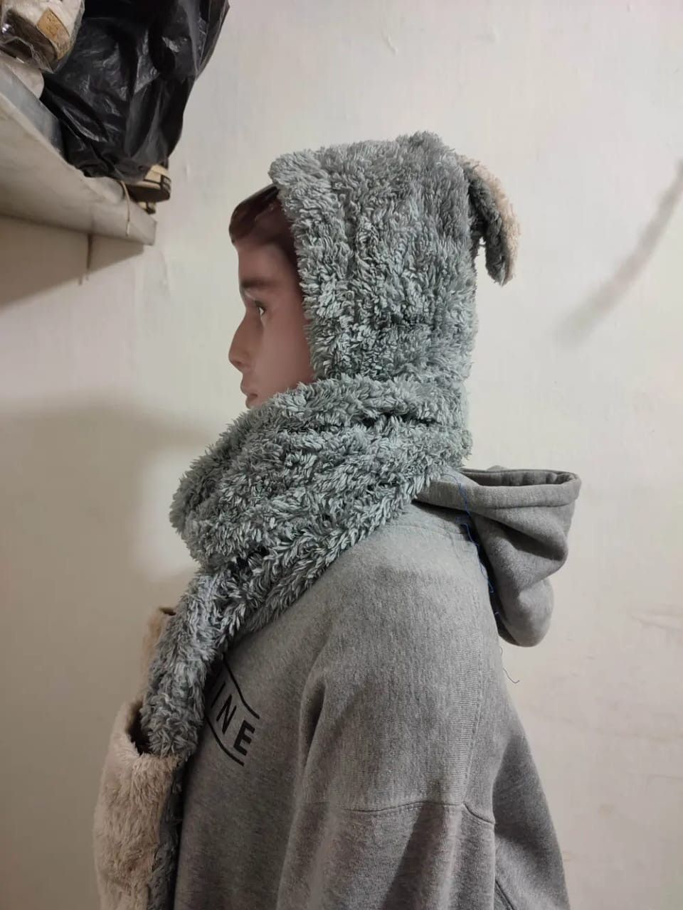 Other Unknown Fleece Bunny Ear Hats Size ONE SIZE - 10 Thumbnail