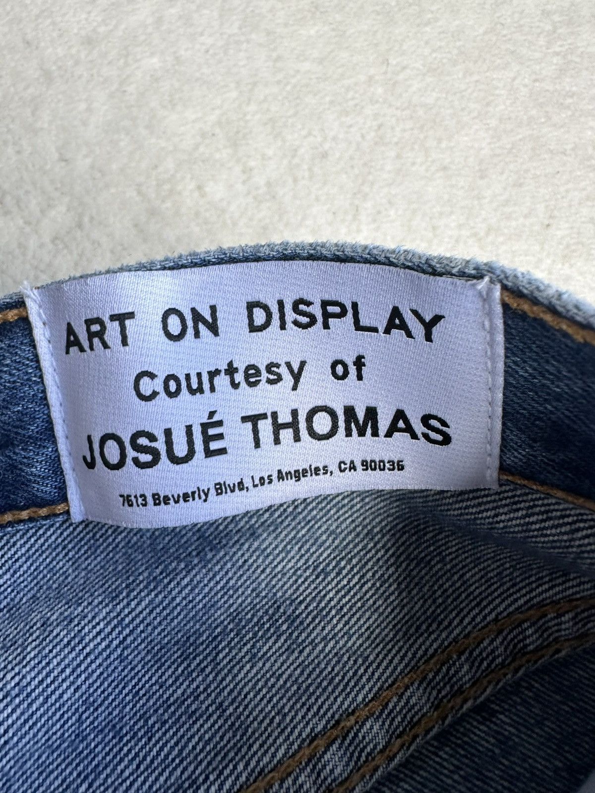 Gallery Dept. $535 Gallery Dept straight leg distressed jeans 30 x 32 Size US 30 / EU 46 - 19 Thumbnail