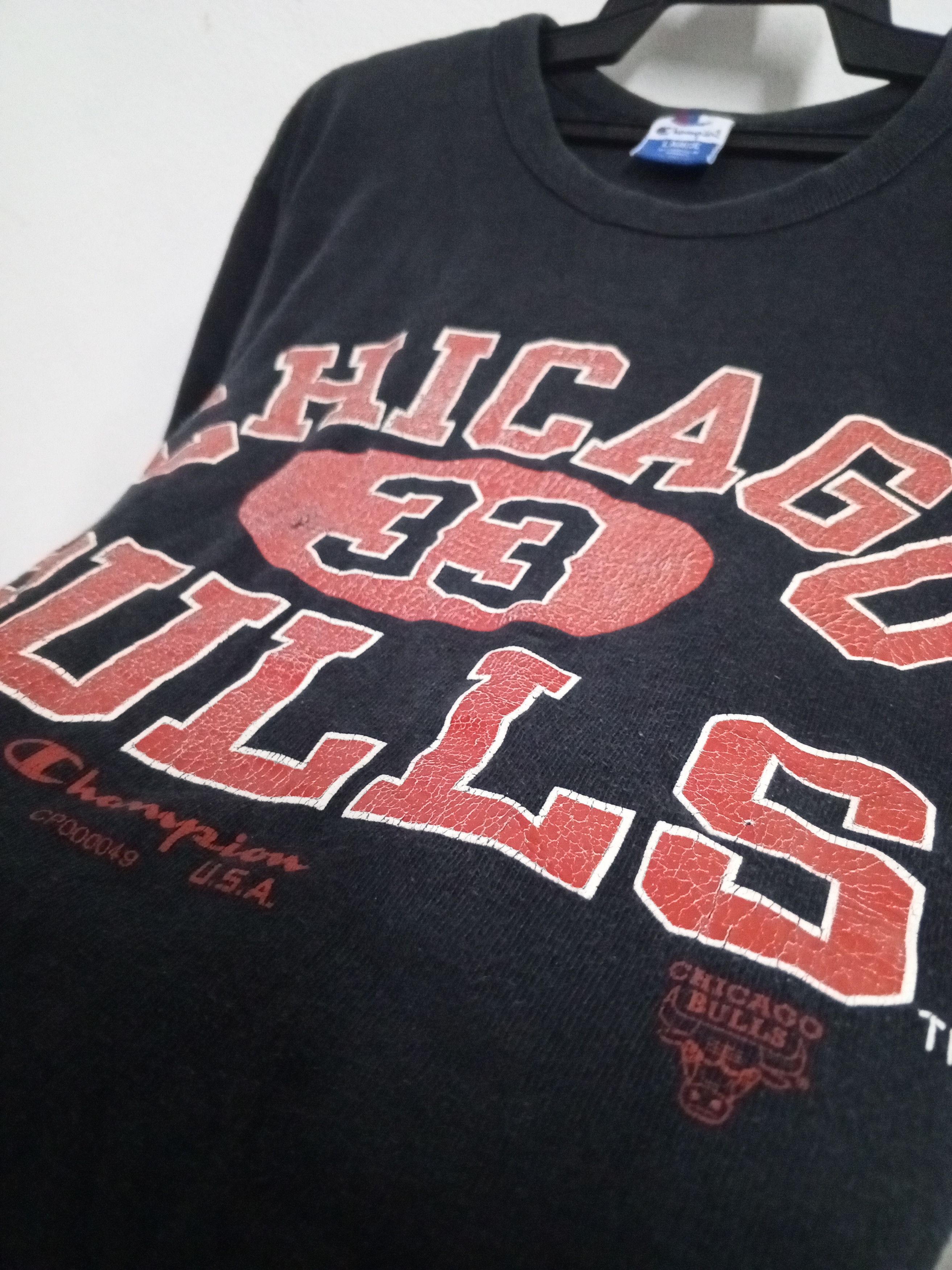 Champion {VTG 9OS CHAMPION×CHICAGO BULLS NBA Size US XL / EU 56 / 4 - 9 Thumbnail