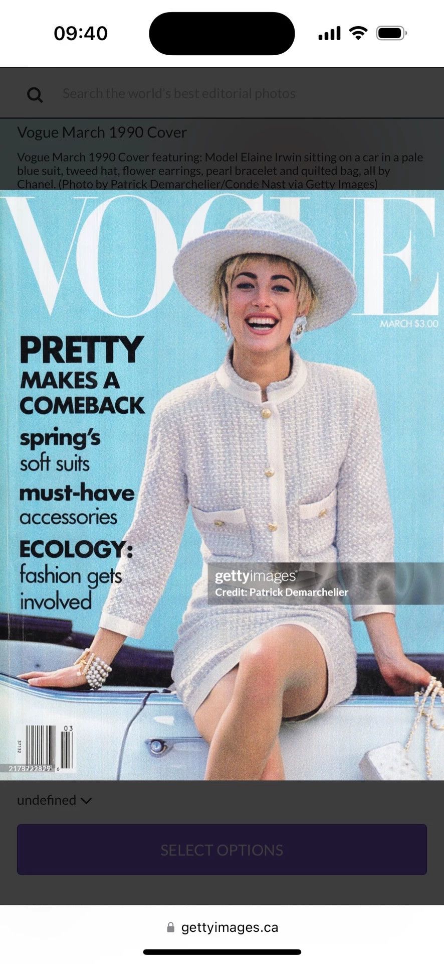 Chanel CHANEL 1990-91 Runway Pale Mint Suit FR38 S-M Silk Wool Tweed Size S / US 4 / IT 40 - 8 Thumbnail