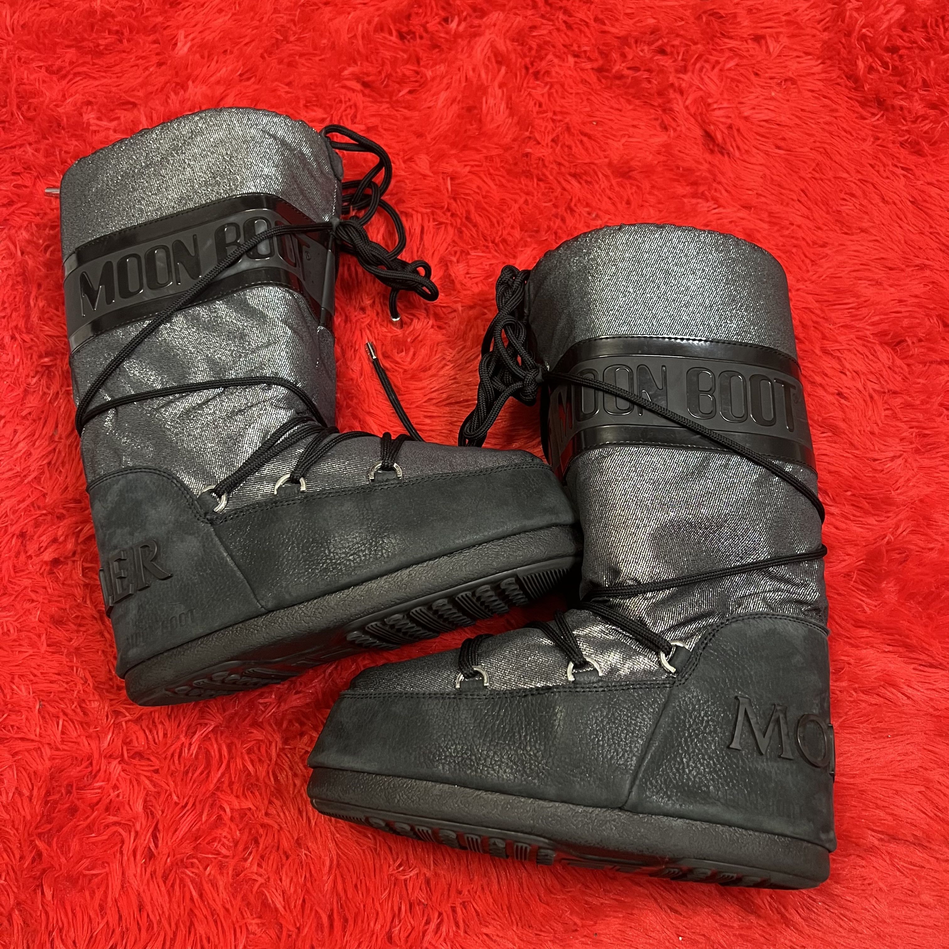 Moon Boot Moon Boot x Moncler Snow Boots Size US 8.5 / IT 38.5 - 5 Thumbnail
