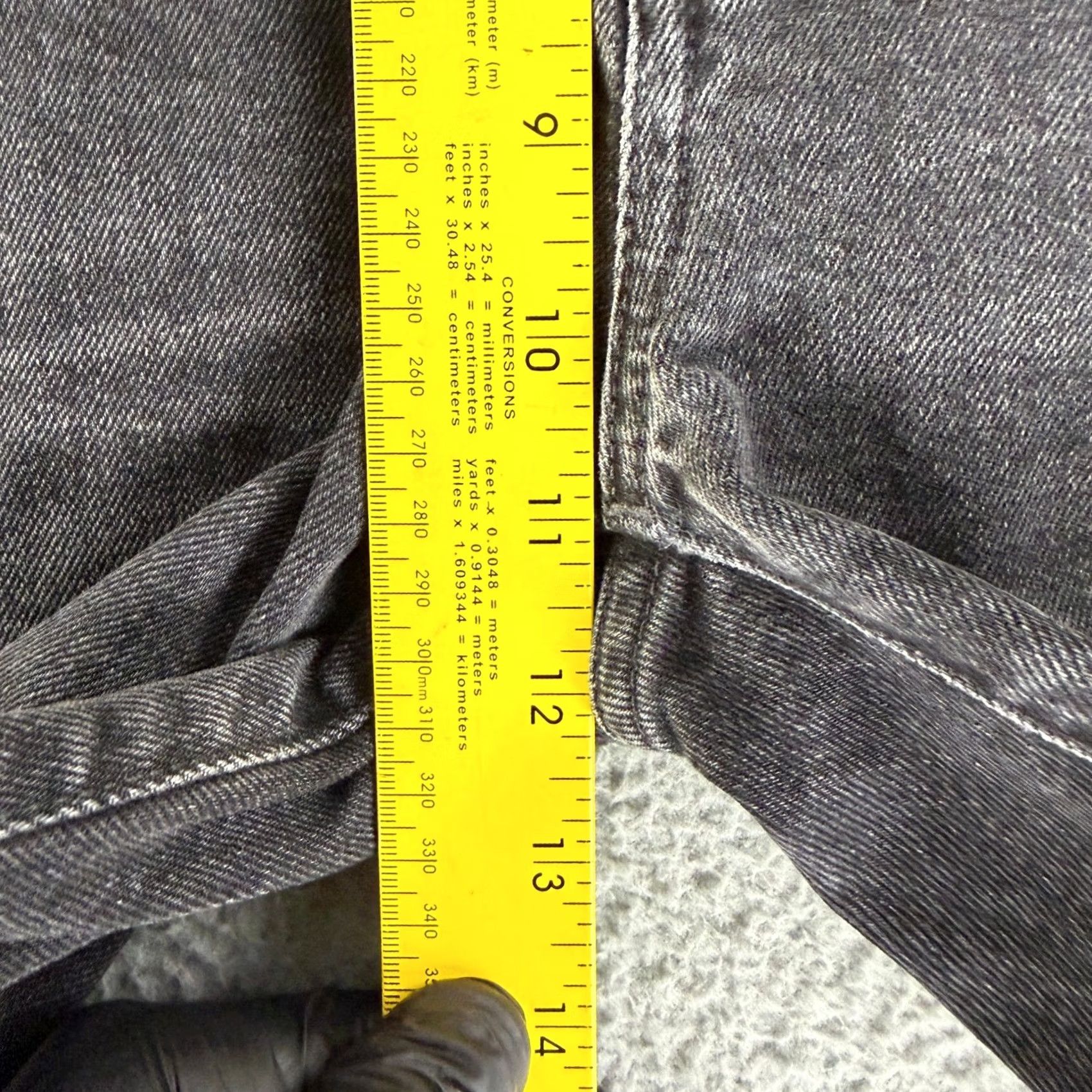 Madewell Madewell Jeans Womens 27 Black High Rise Bootcut Stretch Denim Faded Wash Jeans Size 27" / US 4 / IT 40 - 6 Thumbnail