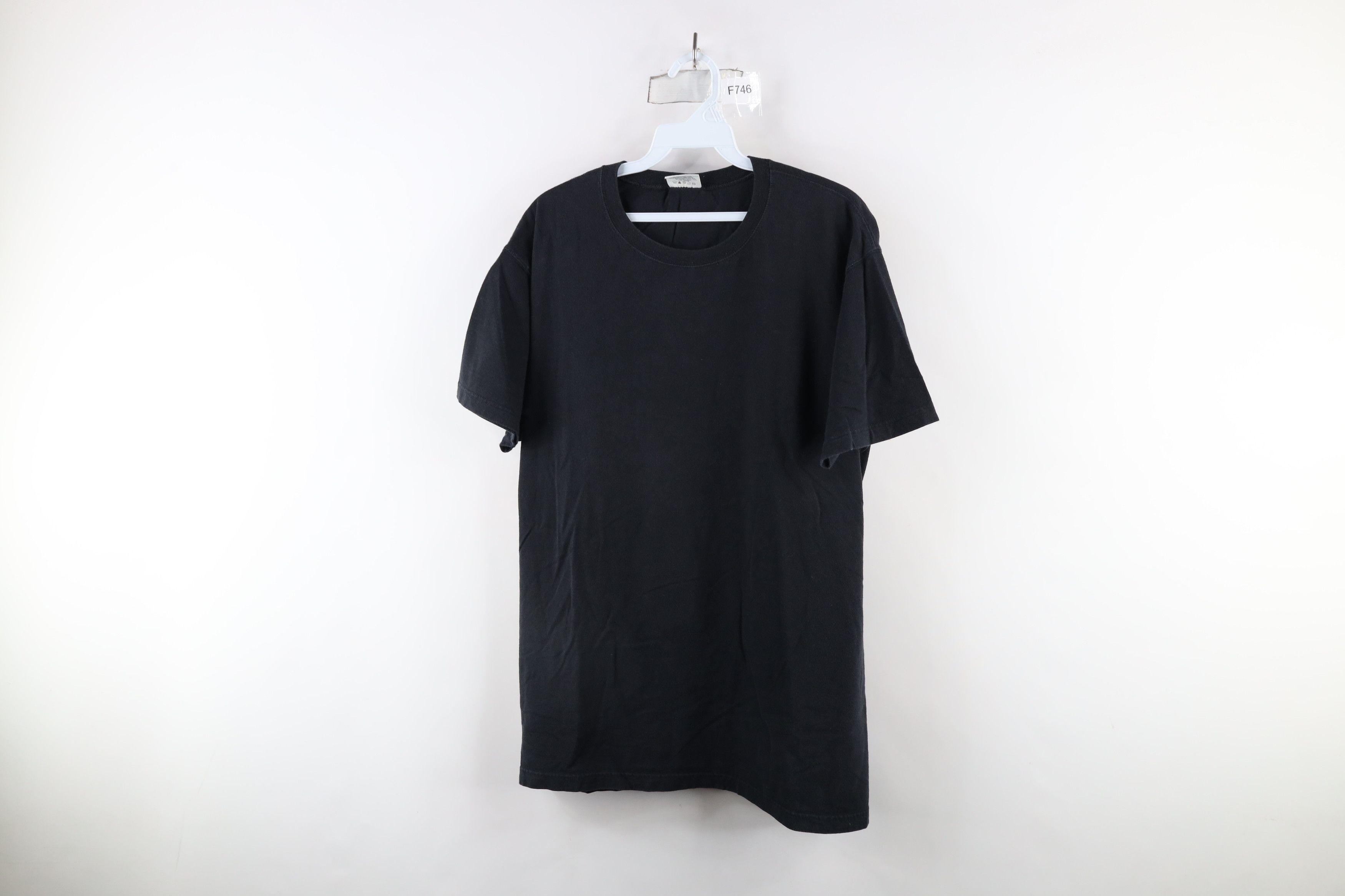 Calvin Klein × Vintage Vintage 90s Calvin Klein Short Sleeve T-Shirt Black Cotton Size US L / EU 52-54 / 3 - 1 Thumbnail