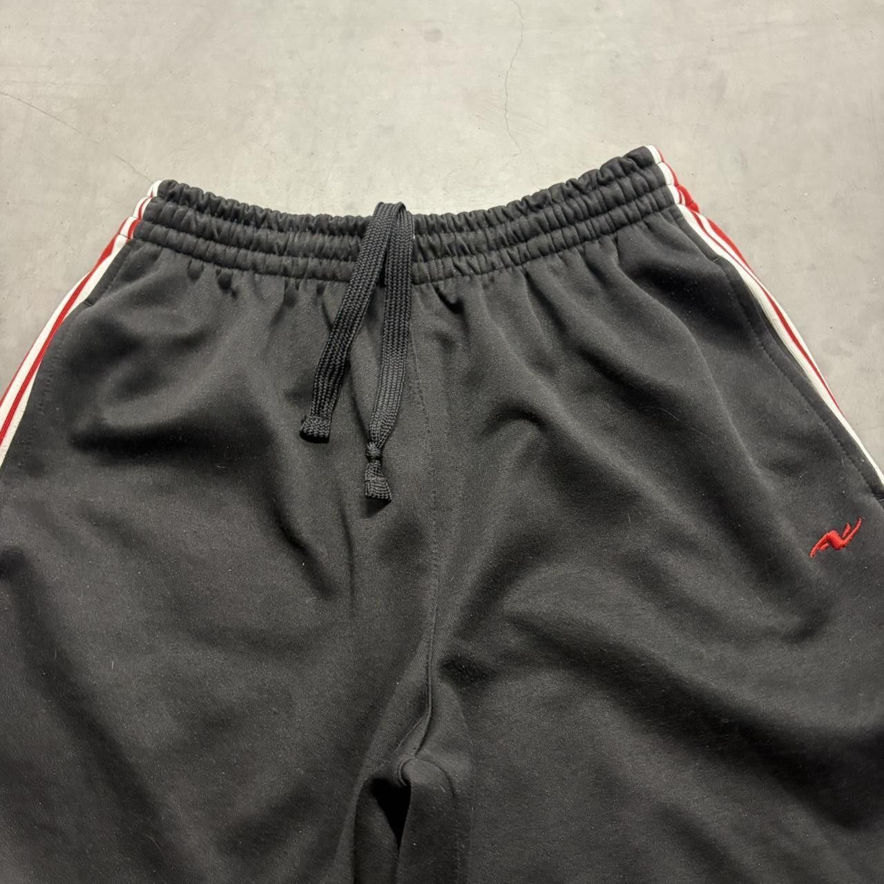 Vintage Crazy Vintage Y2K/2000s Baggy Black Striped TrackPants! Size US 30 / EU 46 - 3 Thumbnail