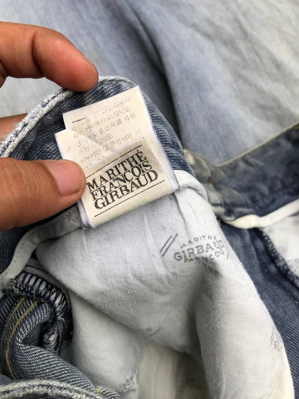 Japanese Brand × Marithe + Francois Girbaud × Vintage Marithe Francois Girbaud Stone Washed Jeans Size US 35 - 10 Thumbnail