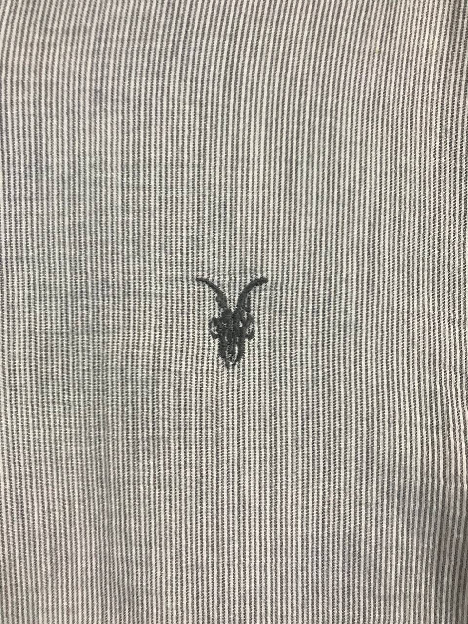 Allsaints × Vintage Allsaints vintage logo striped shirt Size US L / EU 52-54 / 3 - 3 Thumbnail