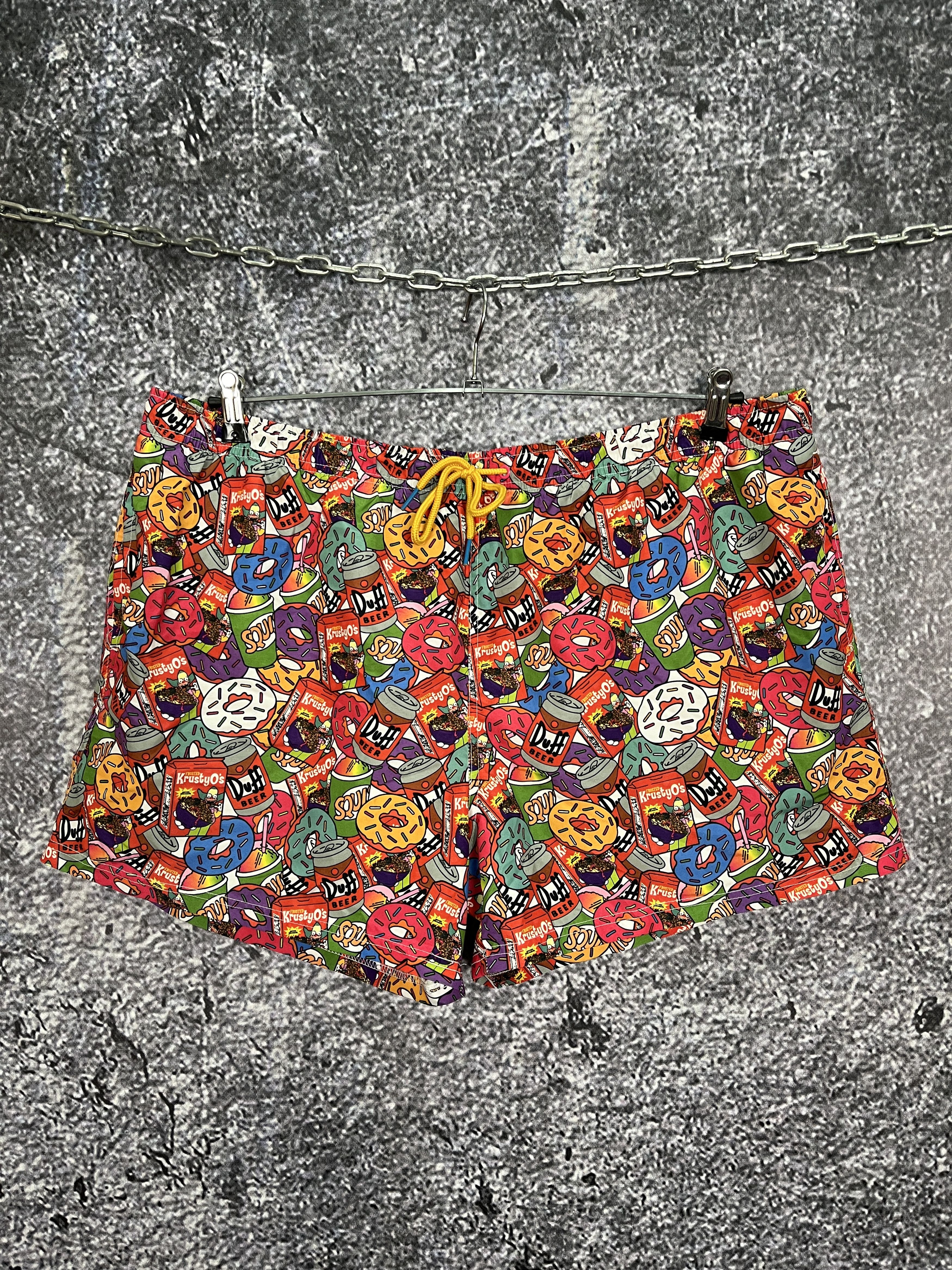 The Simpsons The Simpsons Shorts Spriengfield Overprint Swim Art Size 2XL Size US 40 / EU 56 - 1 Thumbnail