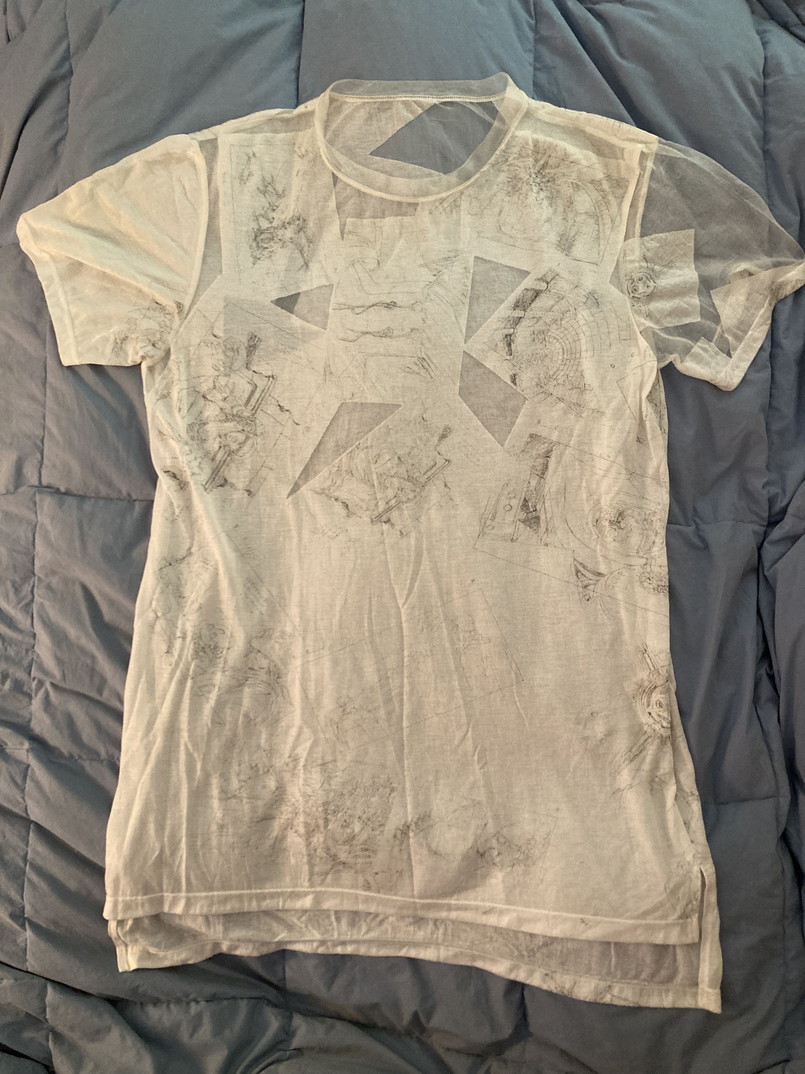 Ground Y Ground Y x Ghost In The Shell Opal Finish Long T-shirt Size US L / EU 52-54 / 3 - 1 Thumbnail