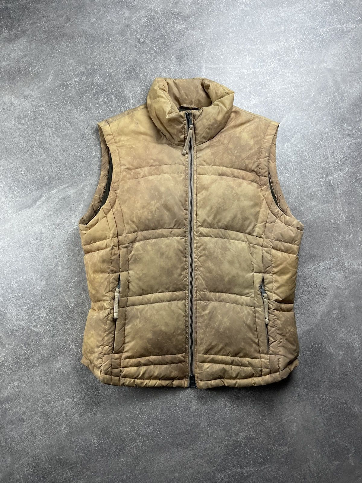 Calvin Klein Calvin Klein Jeans Vintage Quilted Puffer Vest Khaki Tan 00s Size US L / EU 52-54 / 3 - 2 Thumbnail