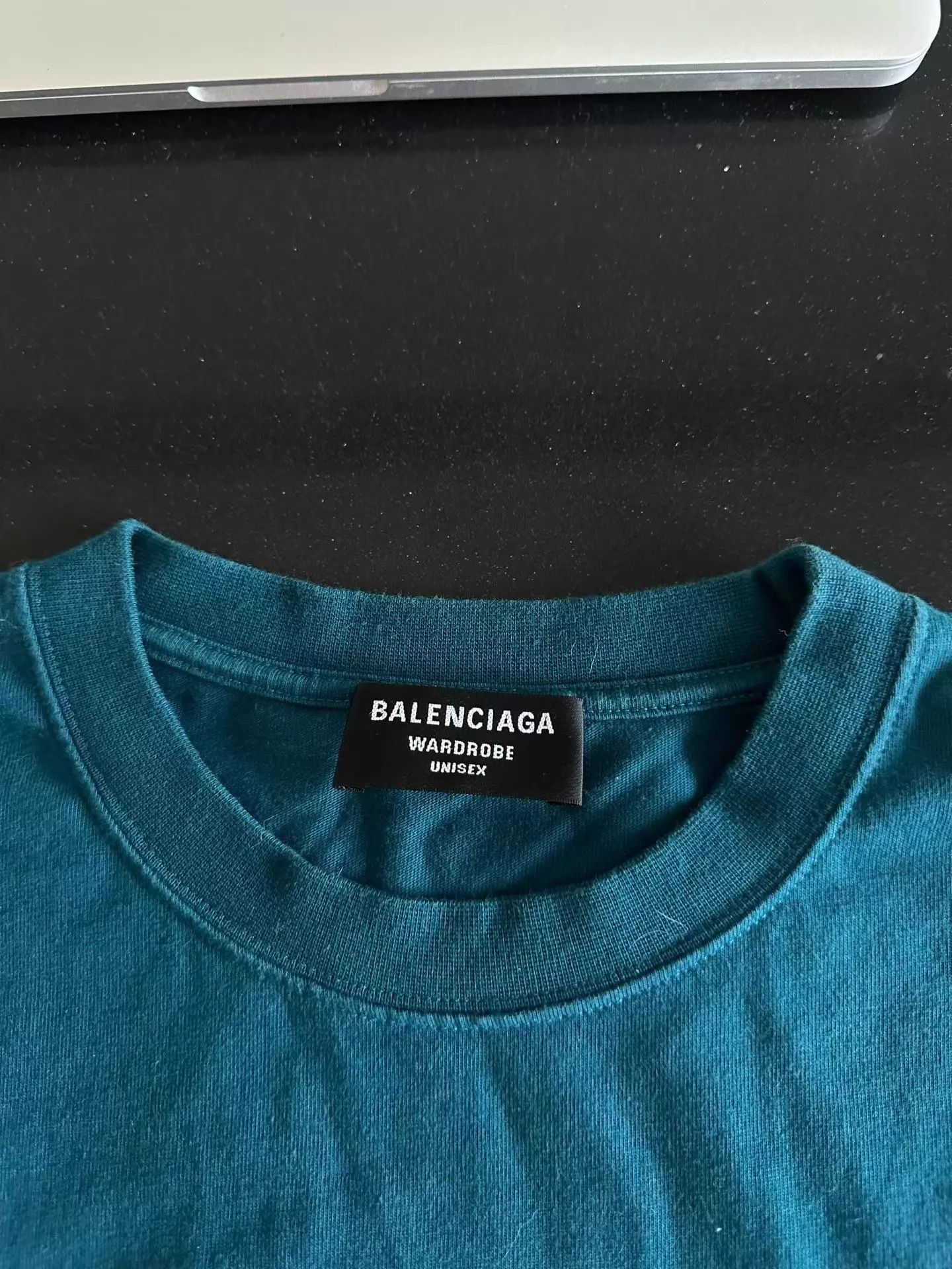 Balenciaga Balenciaga Front & Back Embroidered Short Sleeve Tee XL Size US XL / EU 56 / 4 - 3 Thumbnail