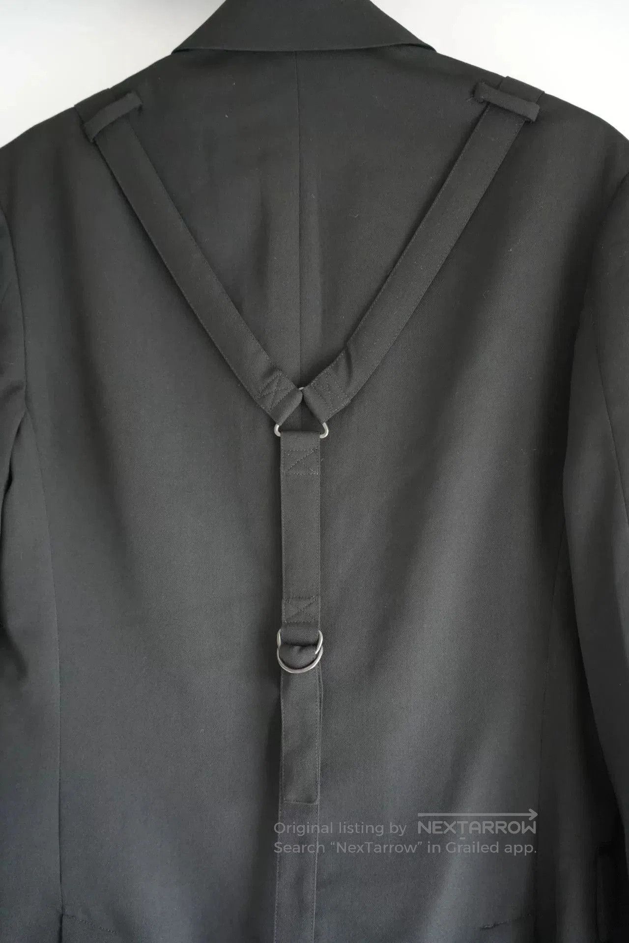 Yohji Yamamoto Yohji Yamamoto Black Wool Suit Jacket. Size US M / EU 48-50 / 2 - 3 Thumbnail