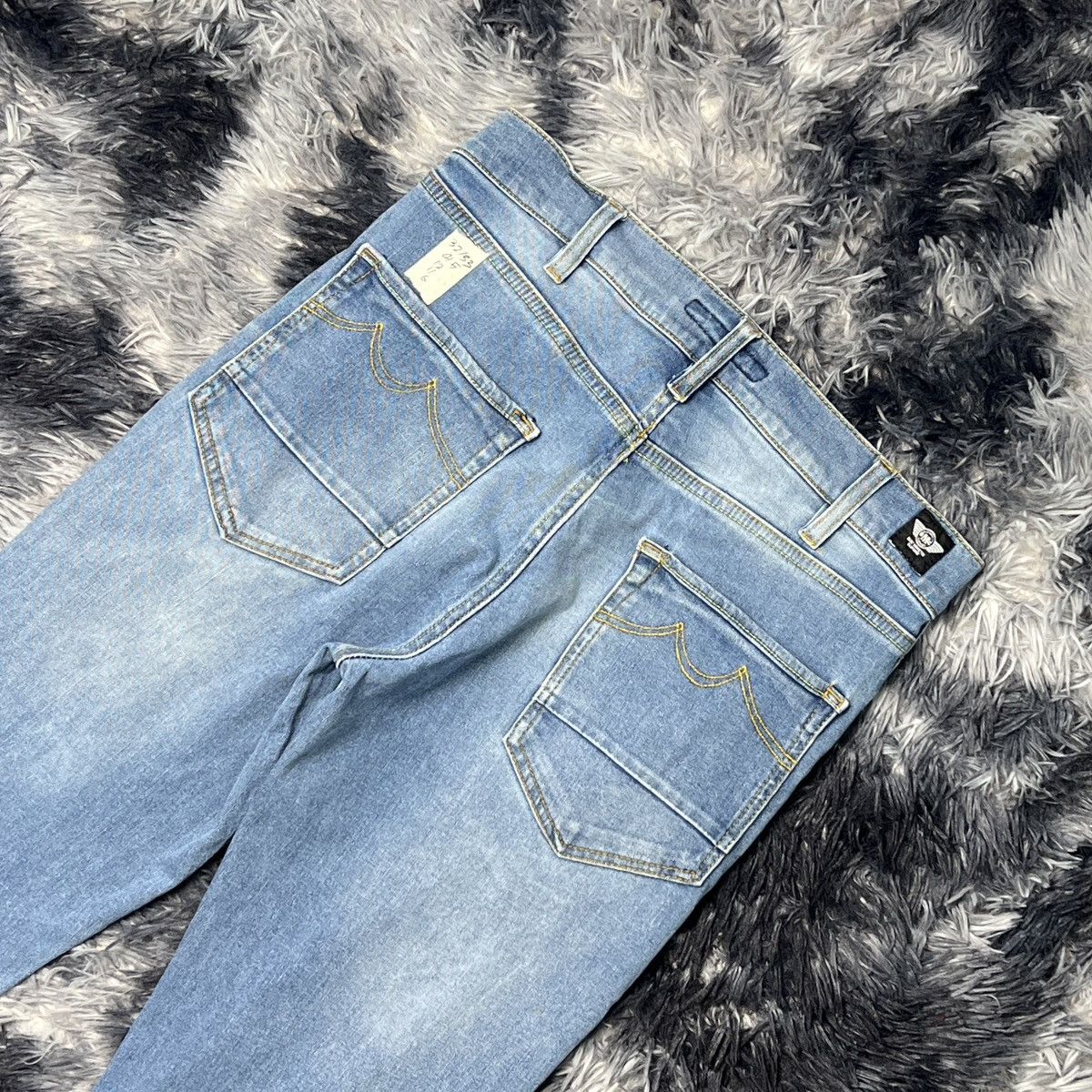 Other Blue Monster Clothing Denim Cargo Pants Size US 32 / EU 48 - 4 Thumbnail