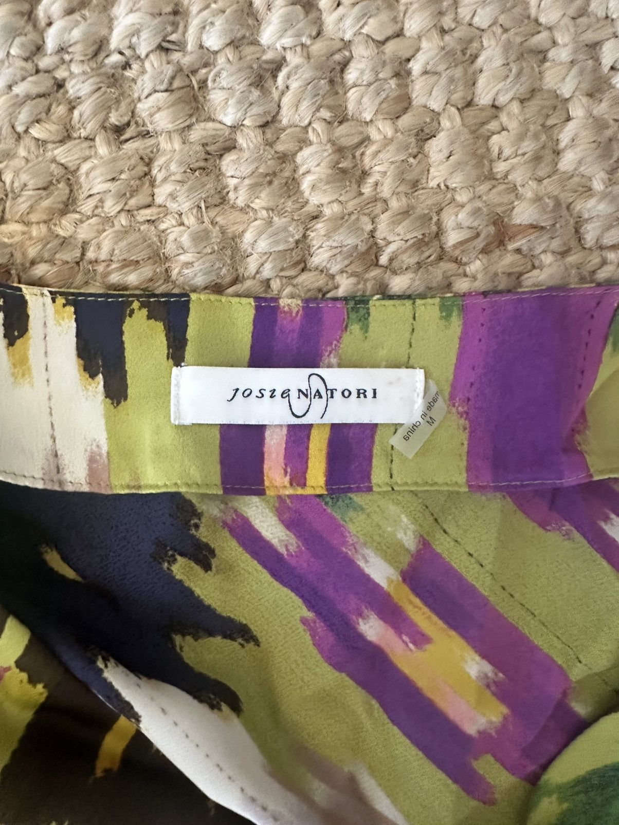 Other JOSIE NATORI ABSTRACT PRINT DOLMAN SLEEVE DRESS SIZE MEDIUM Size M / US 6-8 / IT 42-44 - 3 Thumbnail