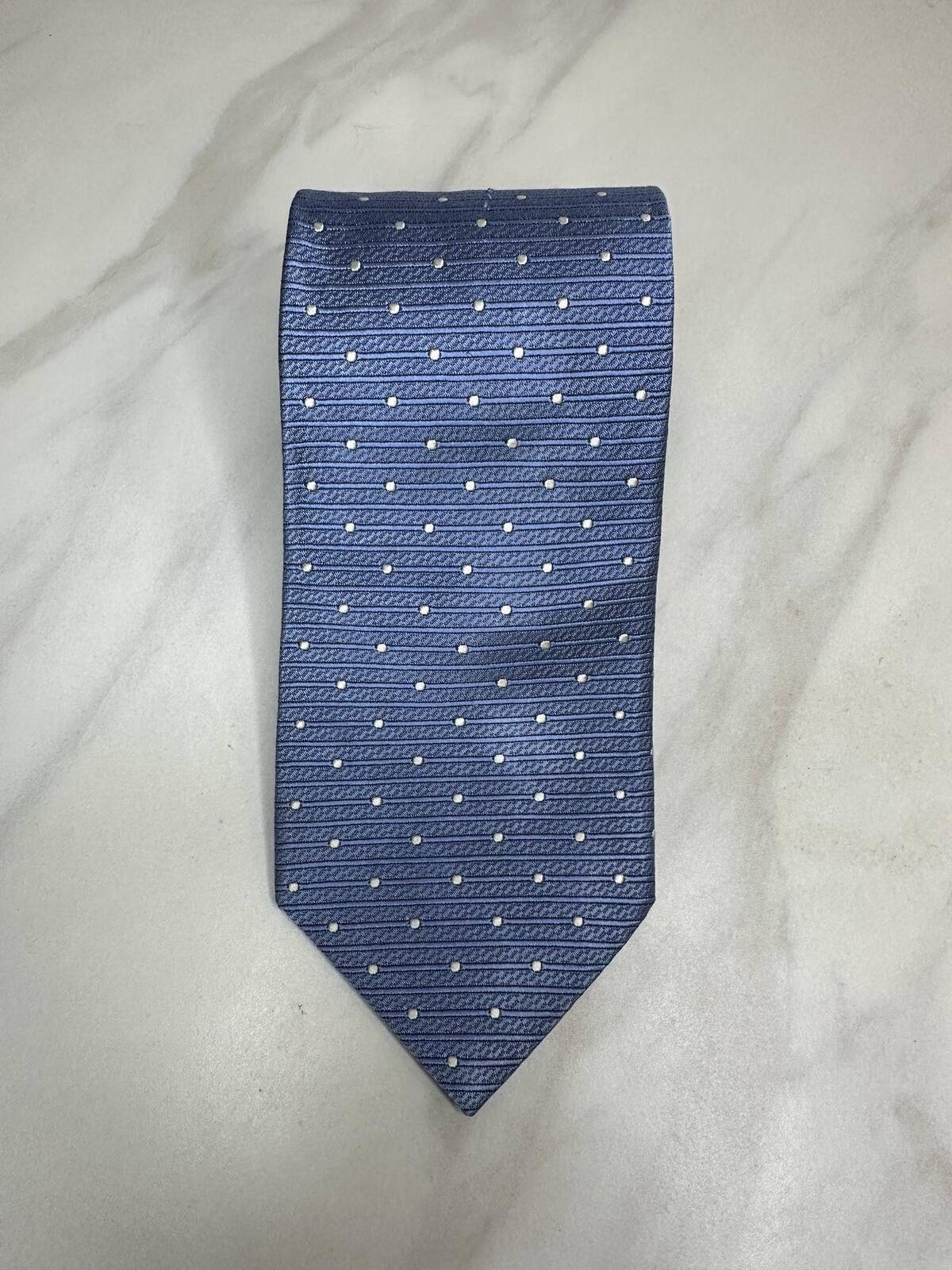 Brooks Brothers Brooks Brothers Makers & Merchants 100% silk tie blue/white Size ONE SIZE - 1 Thumbnail