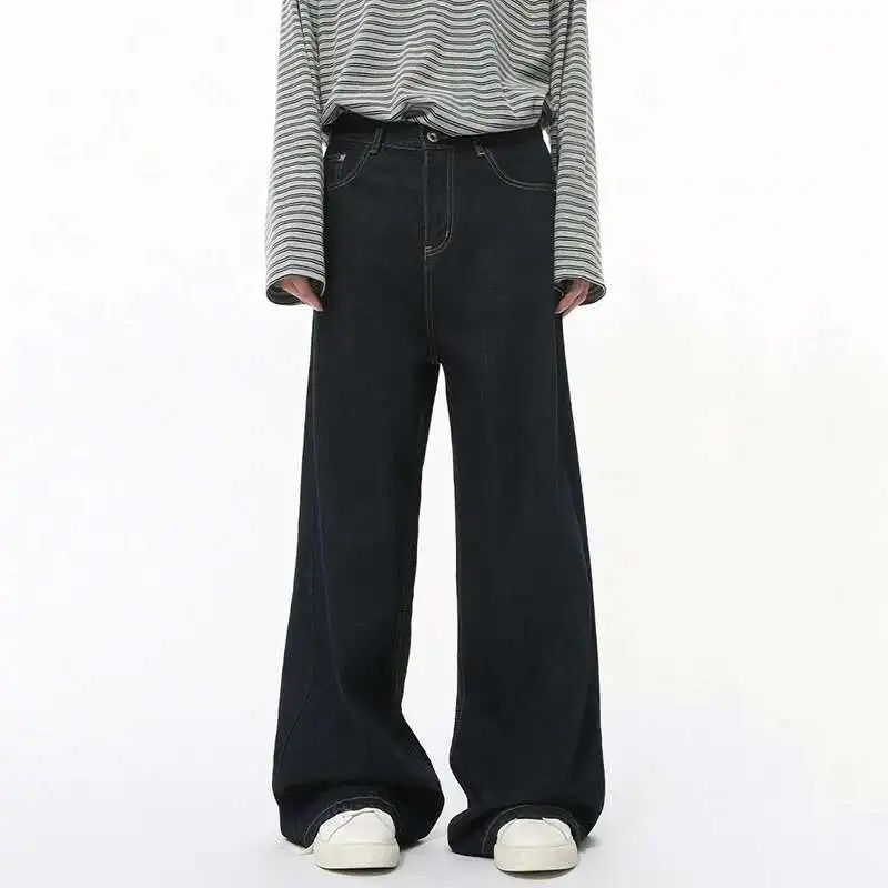 Japanese Brand Casual Korean Style Steaight Fit Denim Jeans Size US 30 / EU 46 - 1 Thumbnail