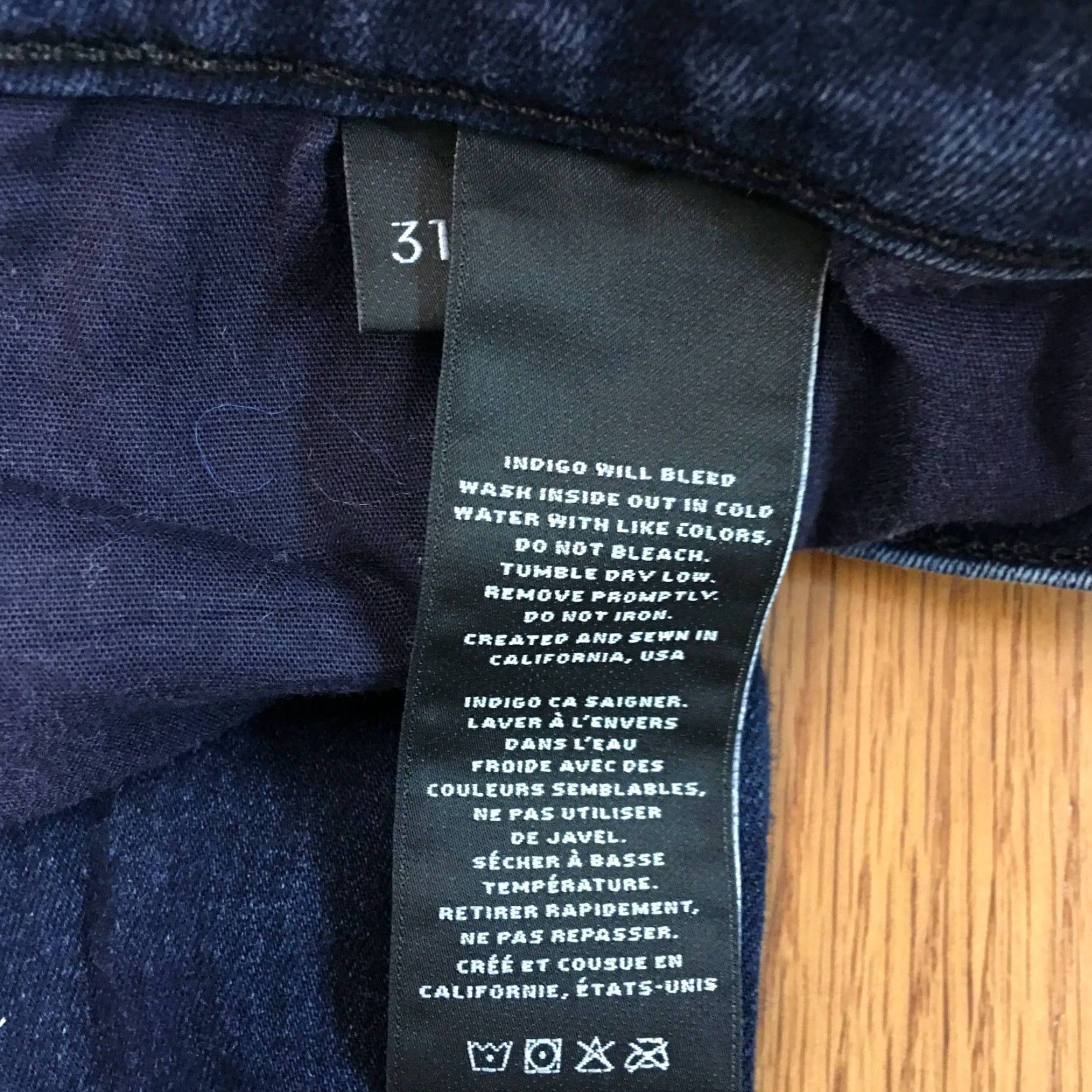 J Brand J Brand Womens Jeans Skinny Blue Denim 31 Regular 30 Inseam 5-Pocket Belt Loops Elastic Comfort Kane Elsa Model Size 24" / US 00 / IT 34 - 7 Thumbnail