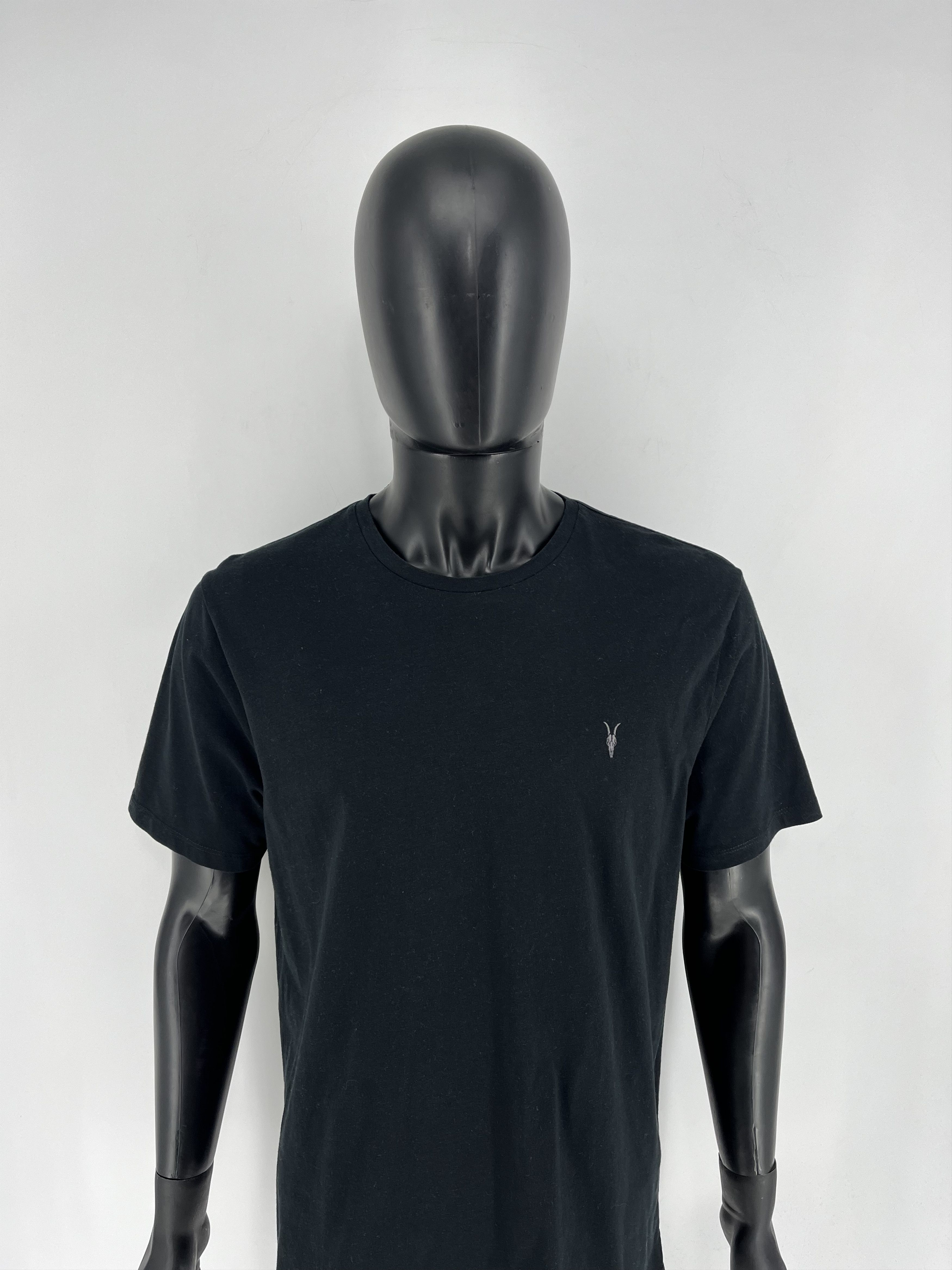Allsaints Vintage Basic Allsaints Mini Logo Basic Tee Old Money Size US XXL / EU 58 / 5 - 5 Thumbnail