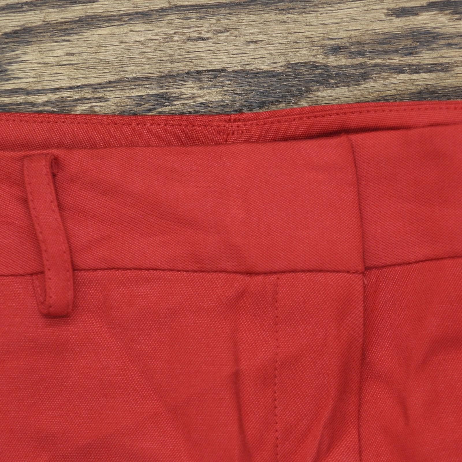 DKNY Nwt Dkny Solid Side Pocket Pants Ue4pa340 Sangria Red 14 Size 36" / US 14 / IT 50 - 4 Thumbnail