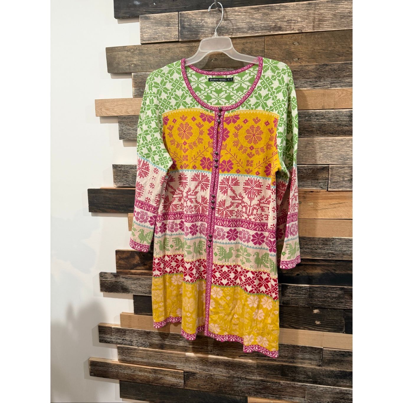 Guru Gudrun Sjoden colorful cardigan size XL Size XL / US 12-14 / IT 48-50 - 1 Thumbnail