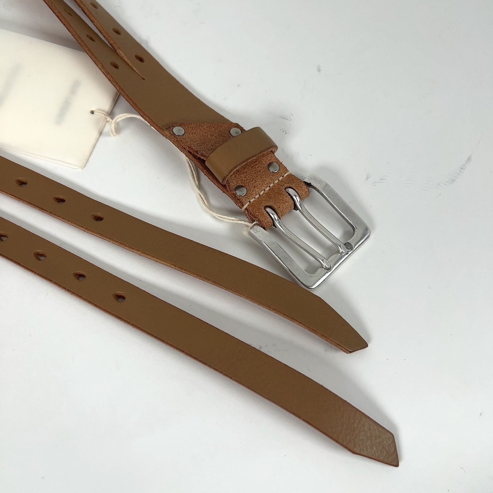 Our Legacy Our Legacy Split Leather Belt Size 32 - 3 Thumbnail