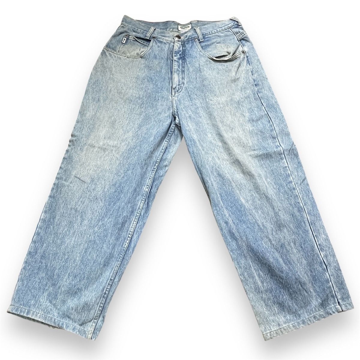Guess × Vintage Vintage 90s GUESS USA Baggy Denim Size US 32 / EU 48 - 2 Thumbnail