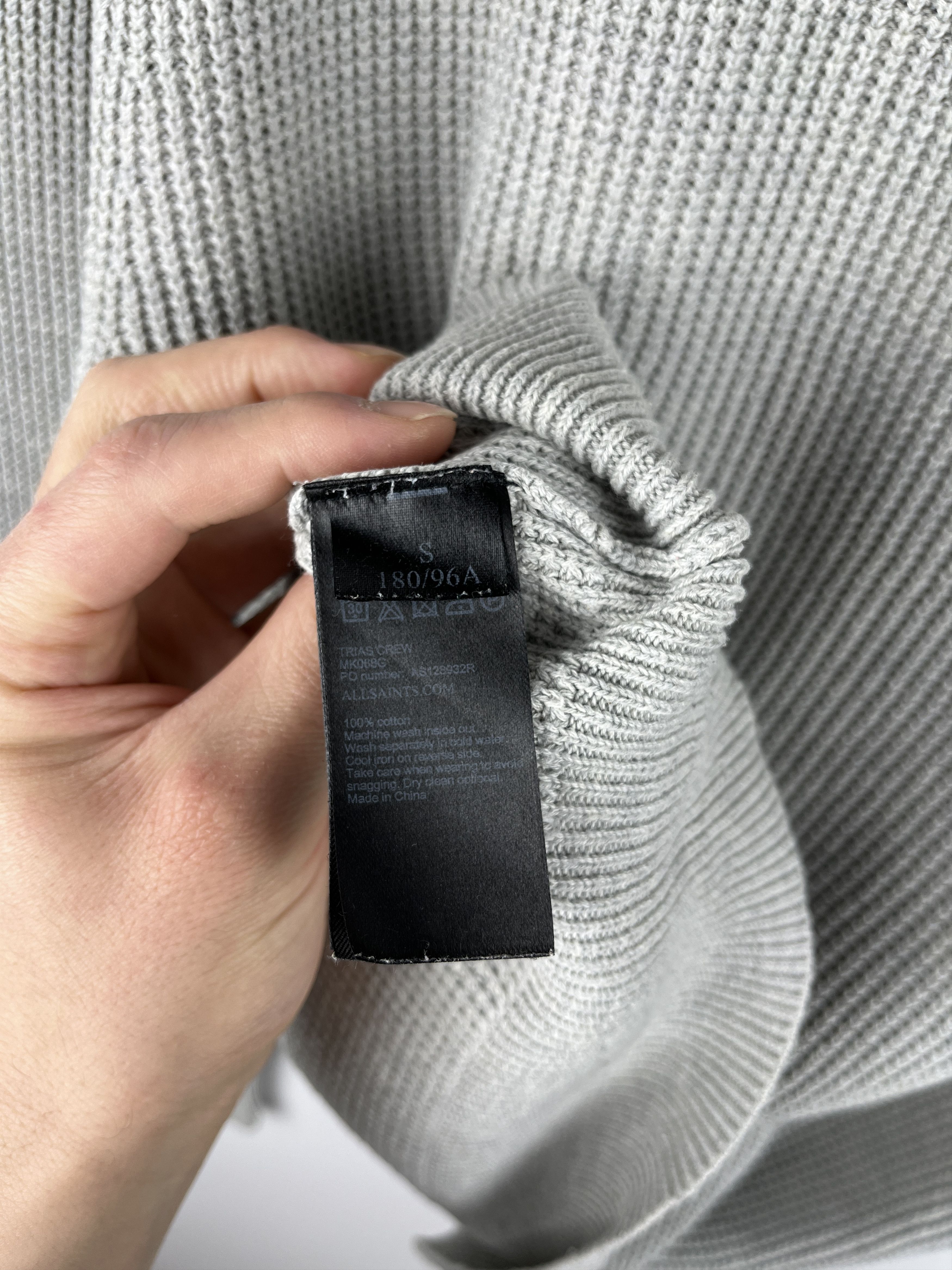 Allsaints AllSaints Trias Crew Sweater Size US S / EU 44-46 / 1 - 9 Thumbnail