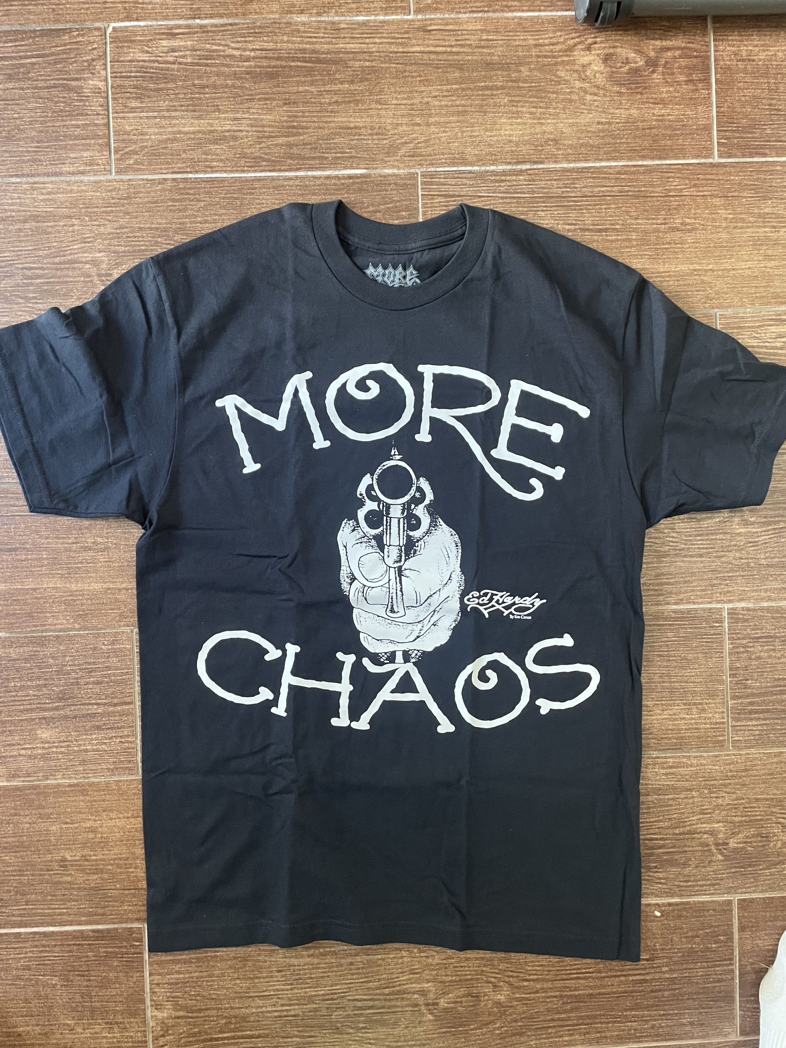 Ken Carson Ed Hardy T Shirt sz Large More Chaos