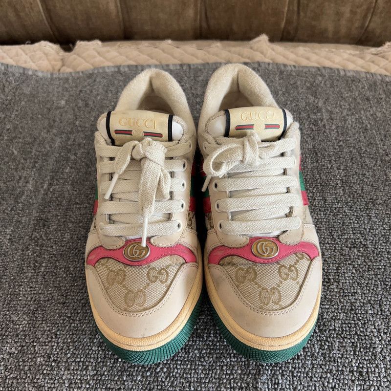 Gucci Gucci Screener Low Top Fashion Sneakers for Men - Size US 5 / EU 37 - 6 Thumbnail