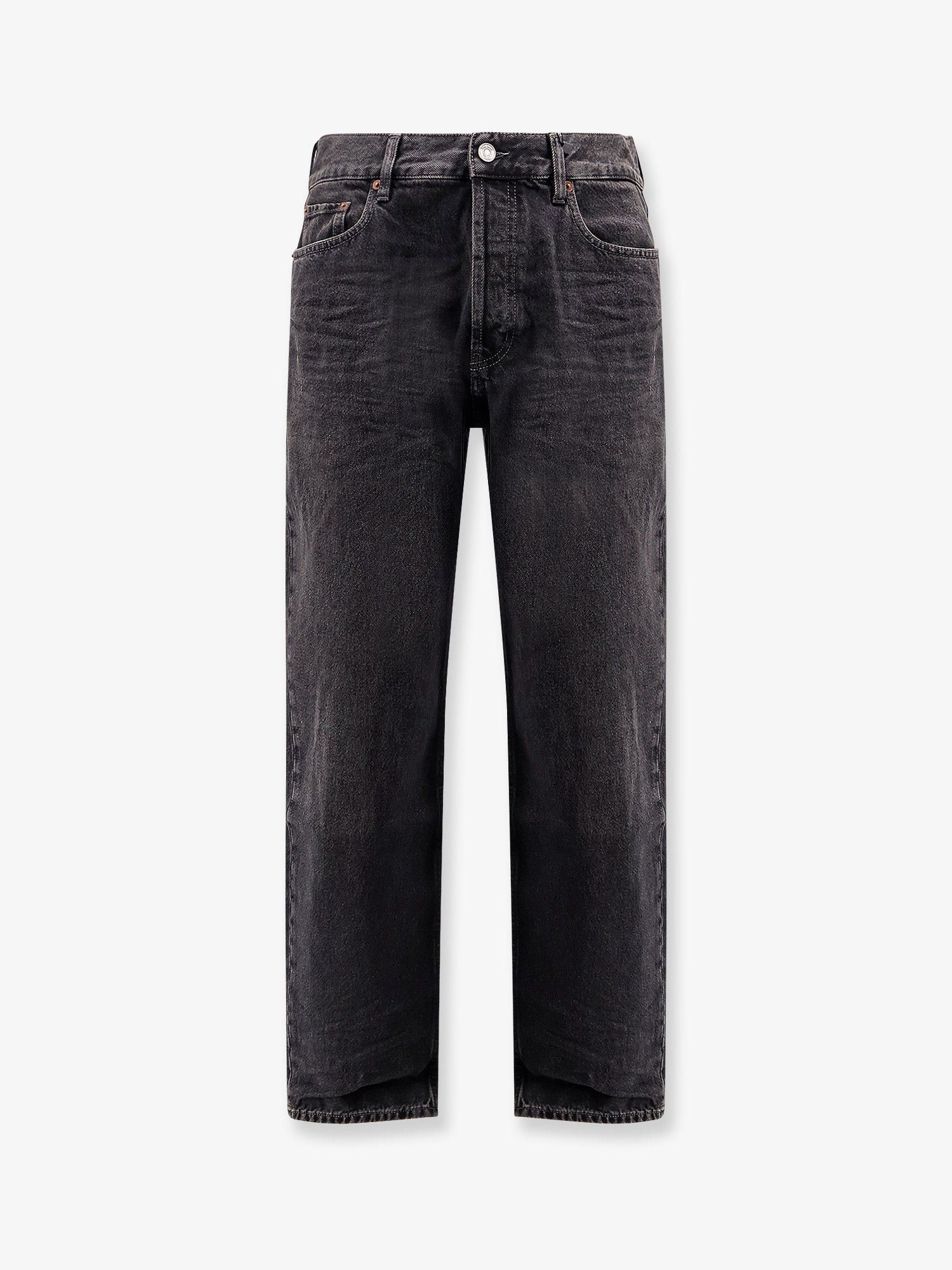 Saint Laurent Paris Long Mick Black Denim Trousers Size US 31 - 1 Thumbnail