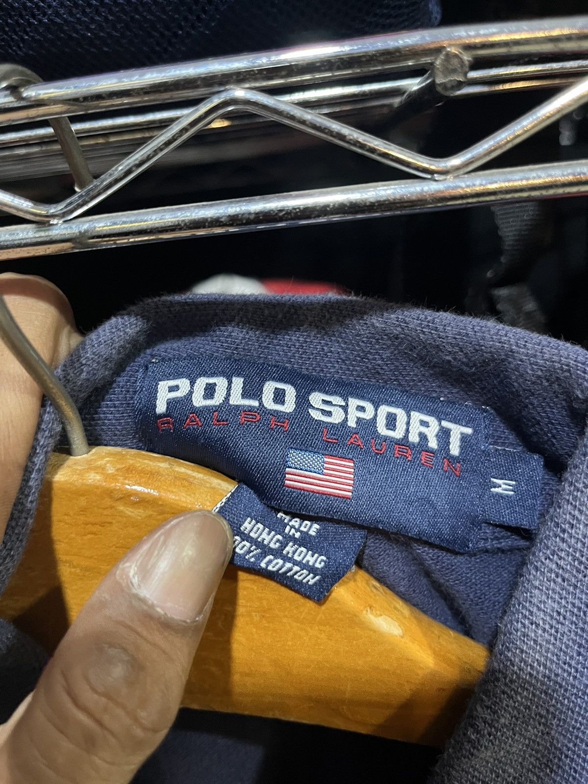 Polo Ralph Lauren US Polo Sport Ralph Lauren Pocket Shirt 90s Size US M / EU 48-50 / 2 - 4 Thumbnail