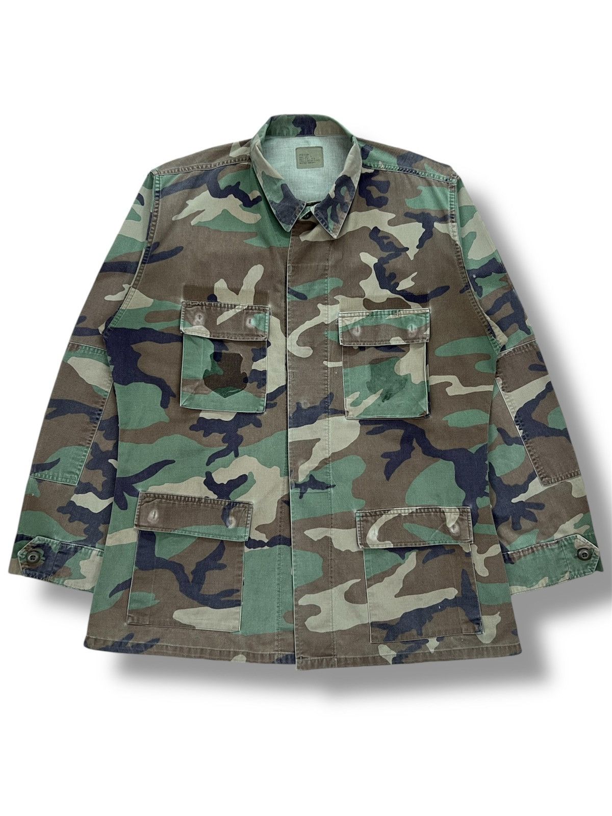 US Army Woodland Camouflage Combat Jacket