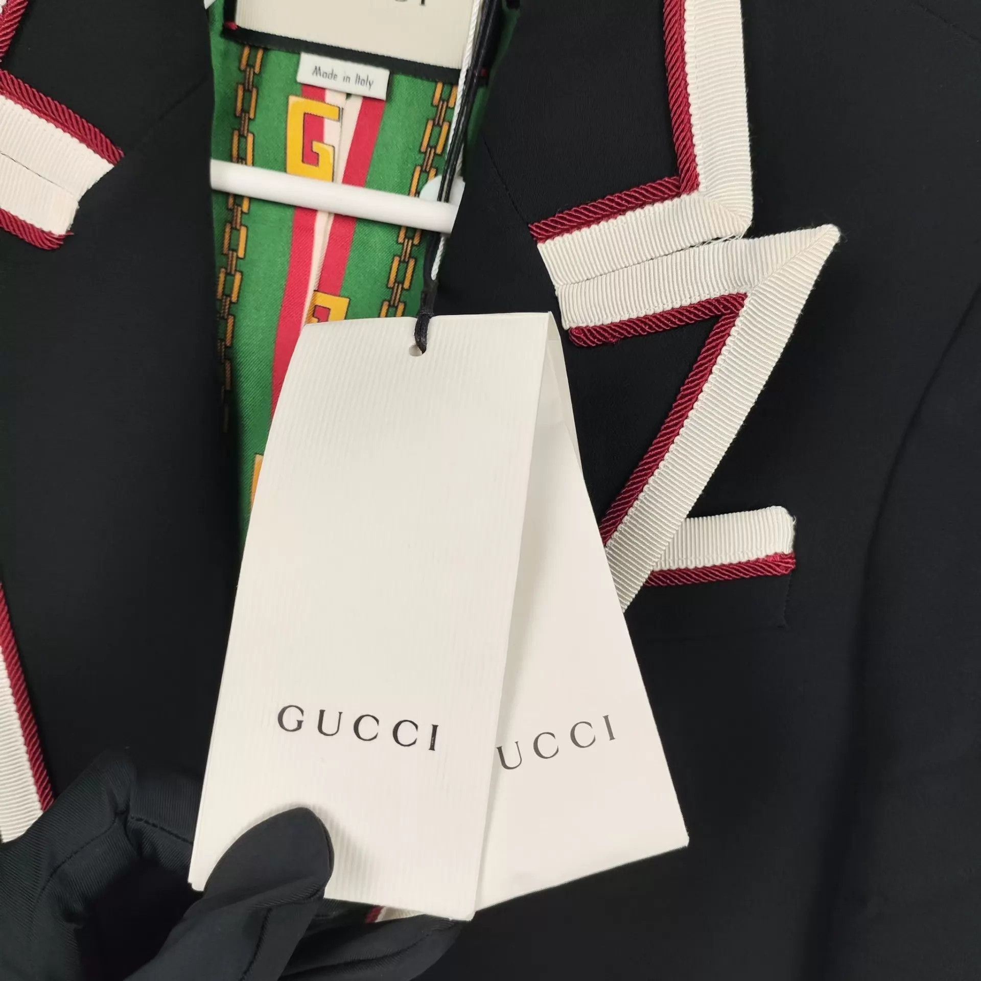 Gucci Gucci 251112LXYZF04 Black 38 Blazer New With Tags Size XS / US 0-2 / IT 36-38 - 4 Thumbnail