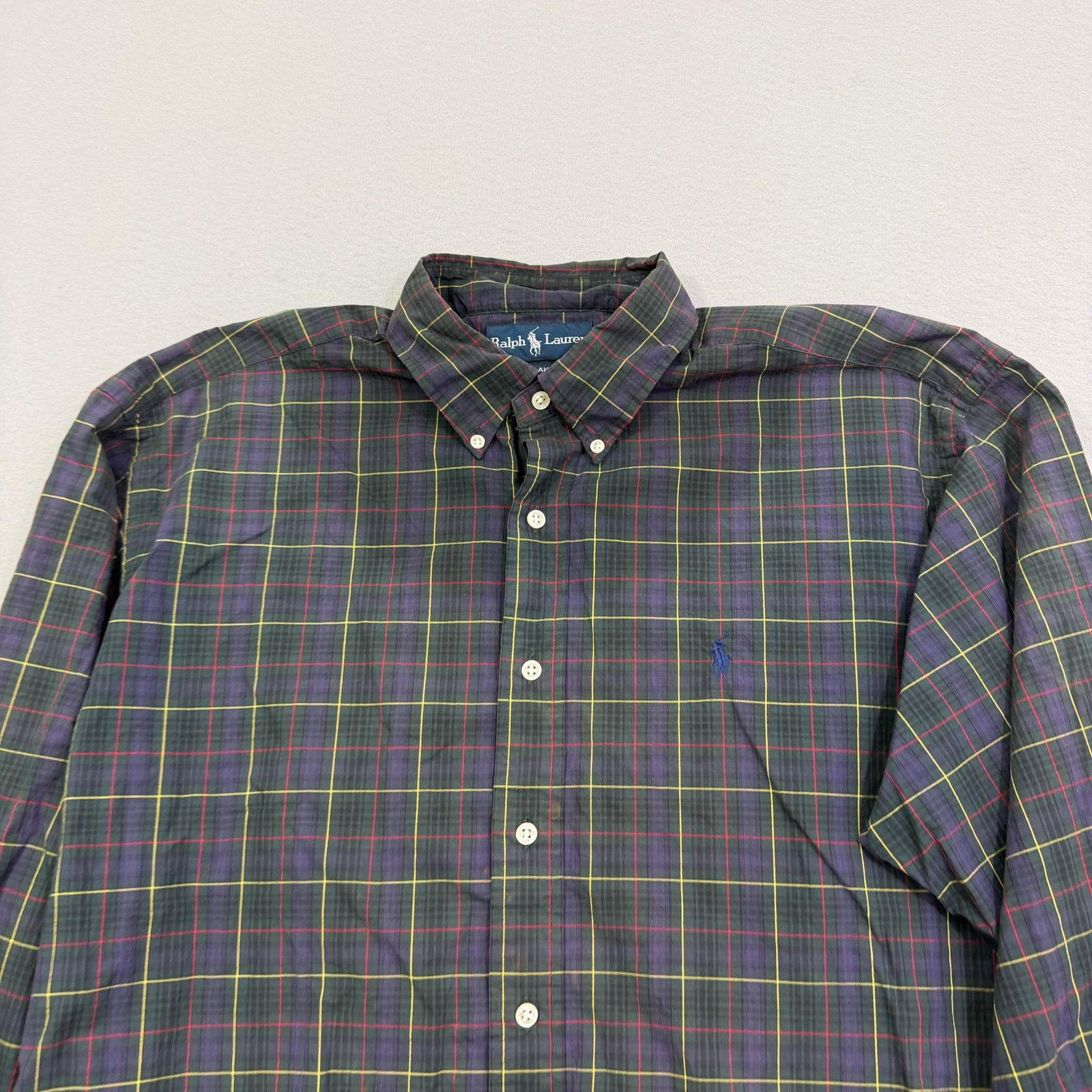 Polo Ralph Lauren Vintage Polo Ralph Lauren Blake Button Shirt Men's Large Size US L / EU 52-54 / 3 - 2 Thumbnail