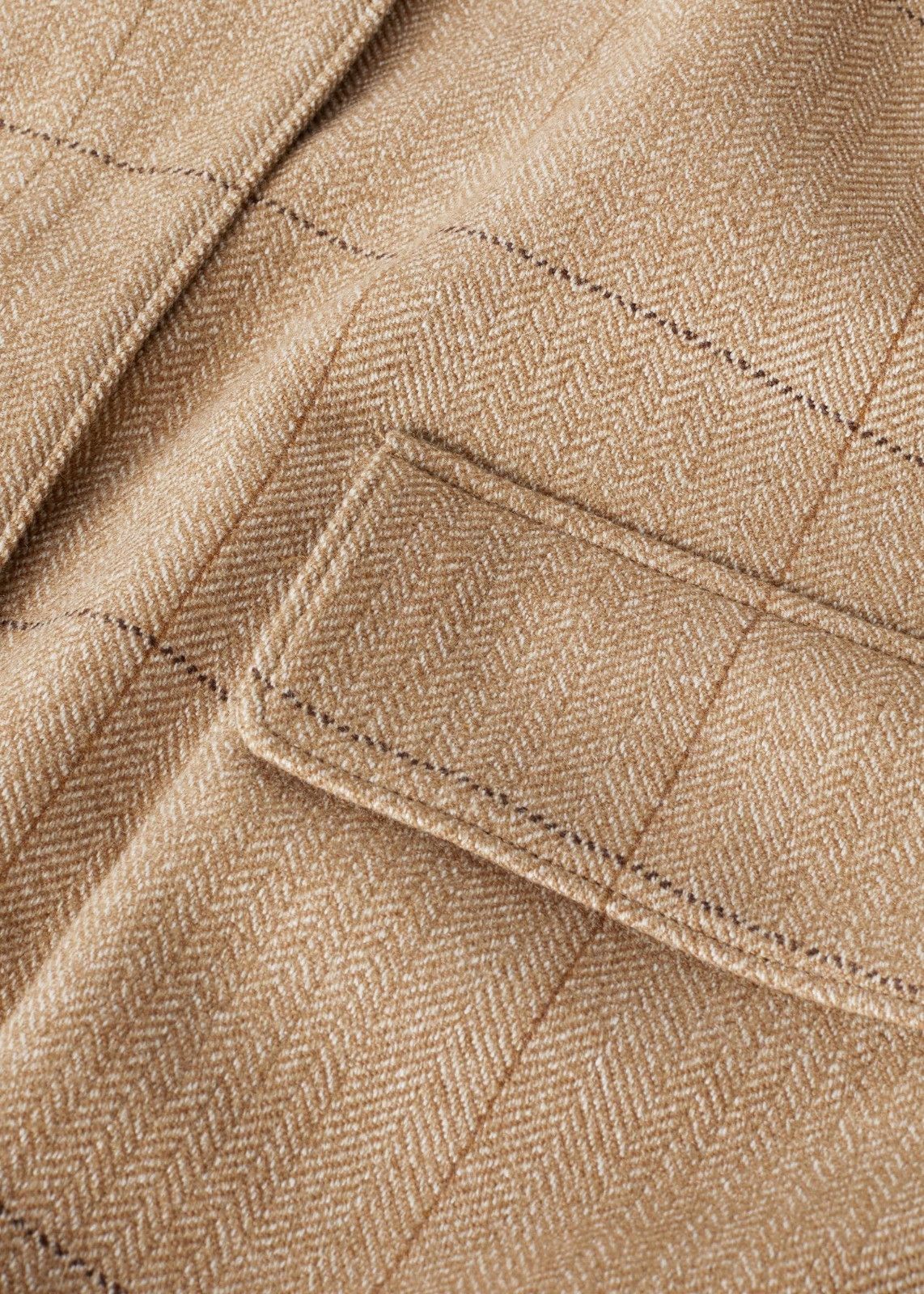 Loro Piana o1srvl11e0126 FAN5221 Iconic Voyager Jacket in Tan Size M / US 6-8 / IT 42-44 - 7 Thumbnail