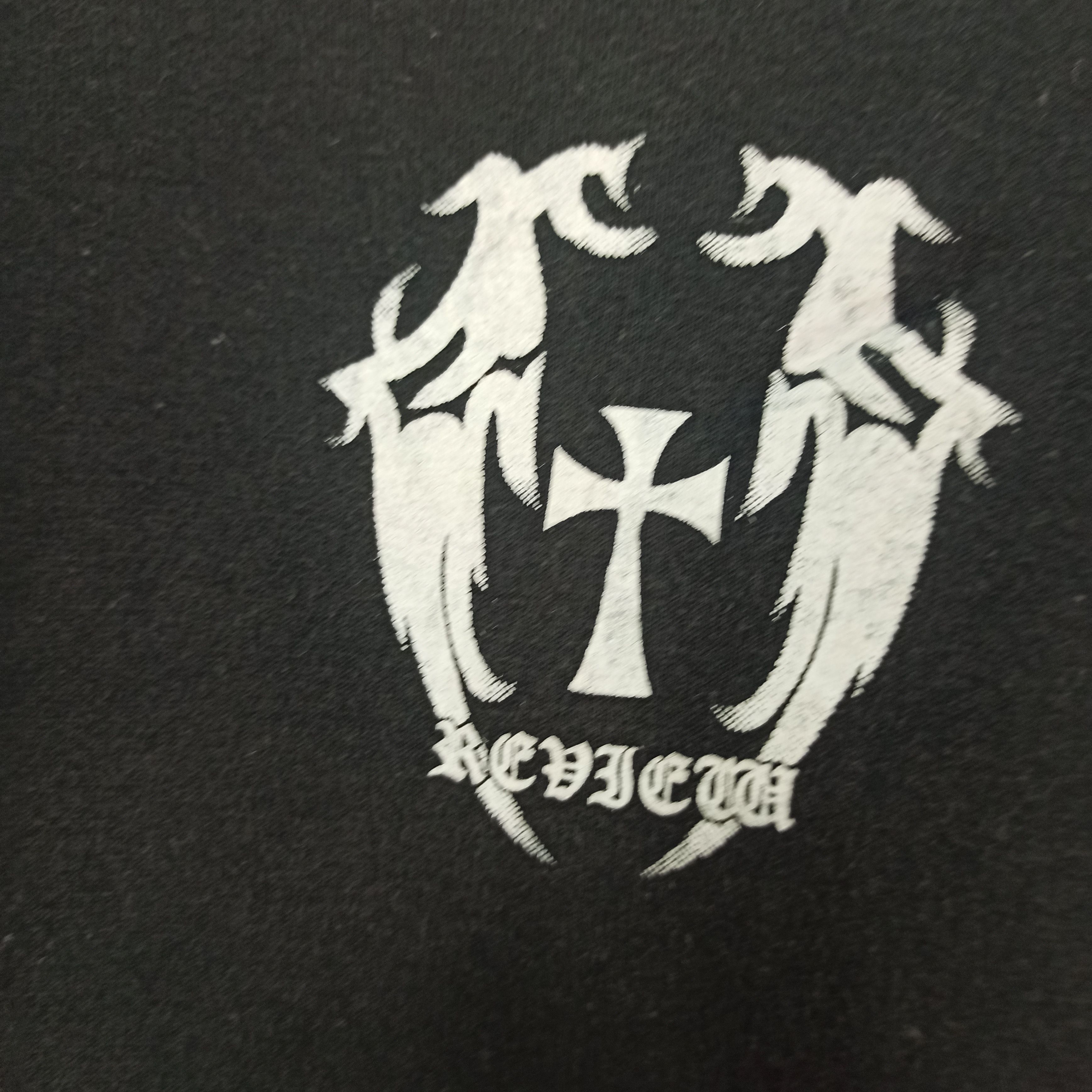 Hysteric Glamour Rare Poem Staffa Japanese Brand Cross Logo Long Tshirt Size US M / EU 48-50 / 2 - 4 Thumbnail