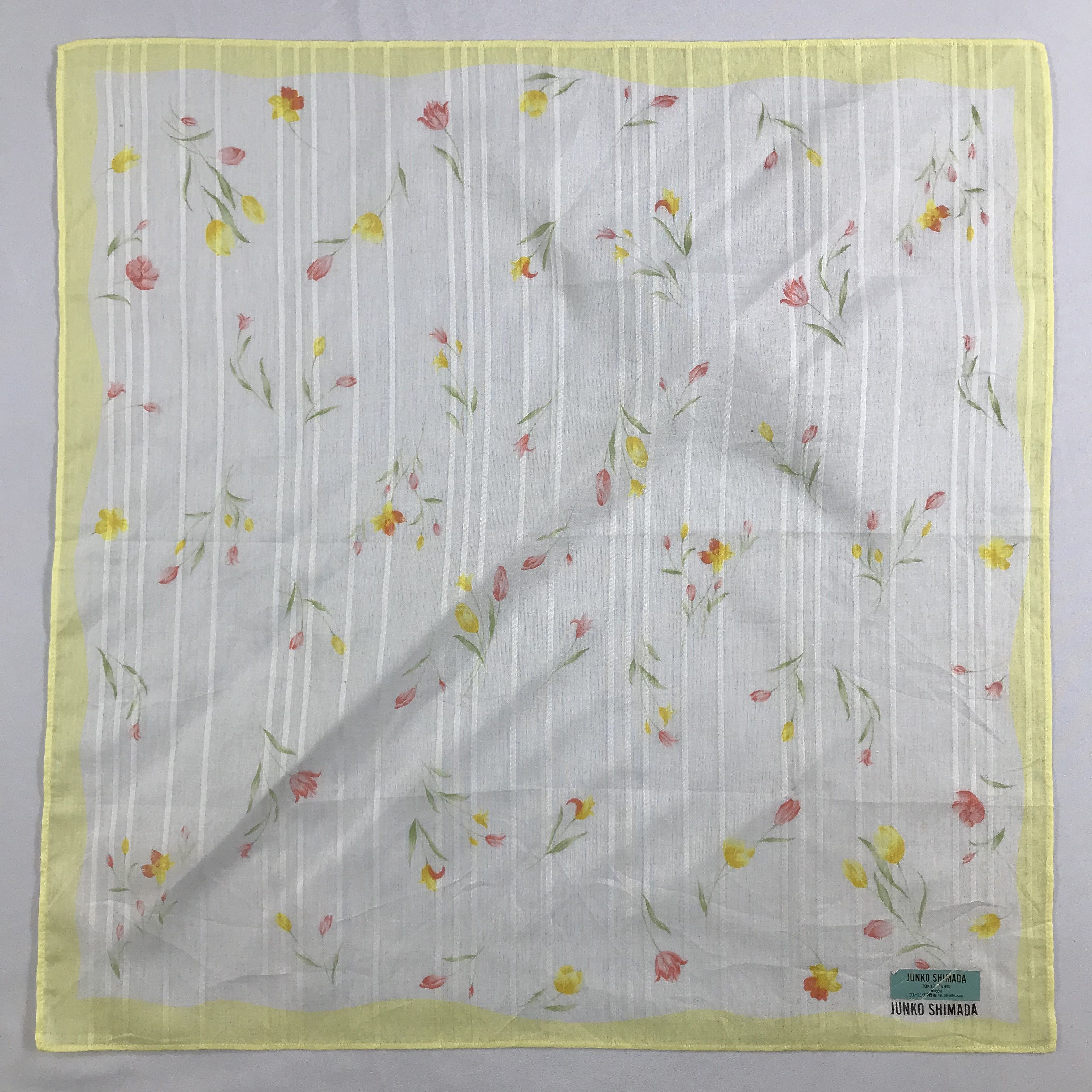 Junko Shimada × Vintage Junko Shimada Bandana / Handkerchief / Neckerchief - S2608 Size ONE SIZE - 1 Thumbnail