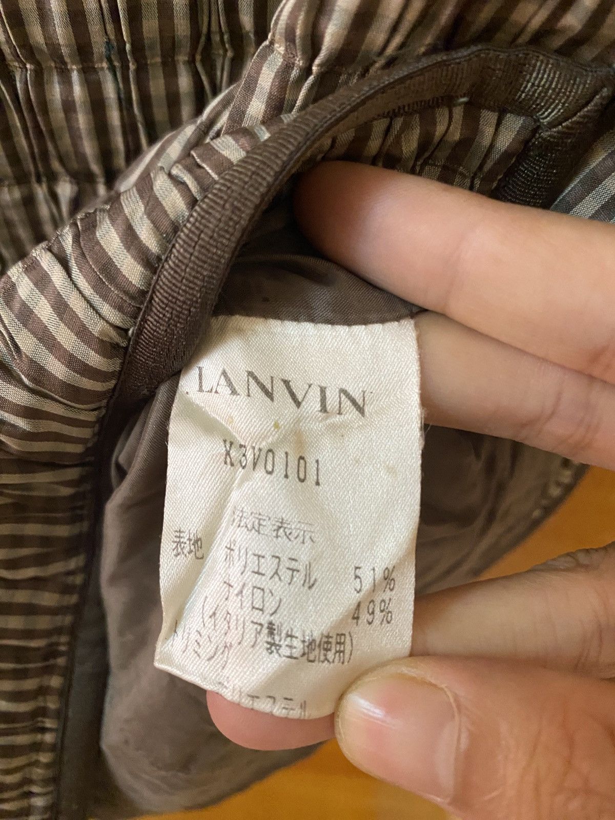 Lanvin Vintage Lanvin PLEAT vest jacket Size US M / EU 48-50 / 2 - 7 Thumbnail
