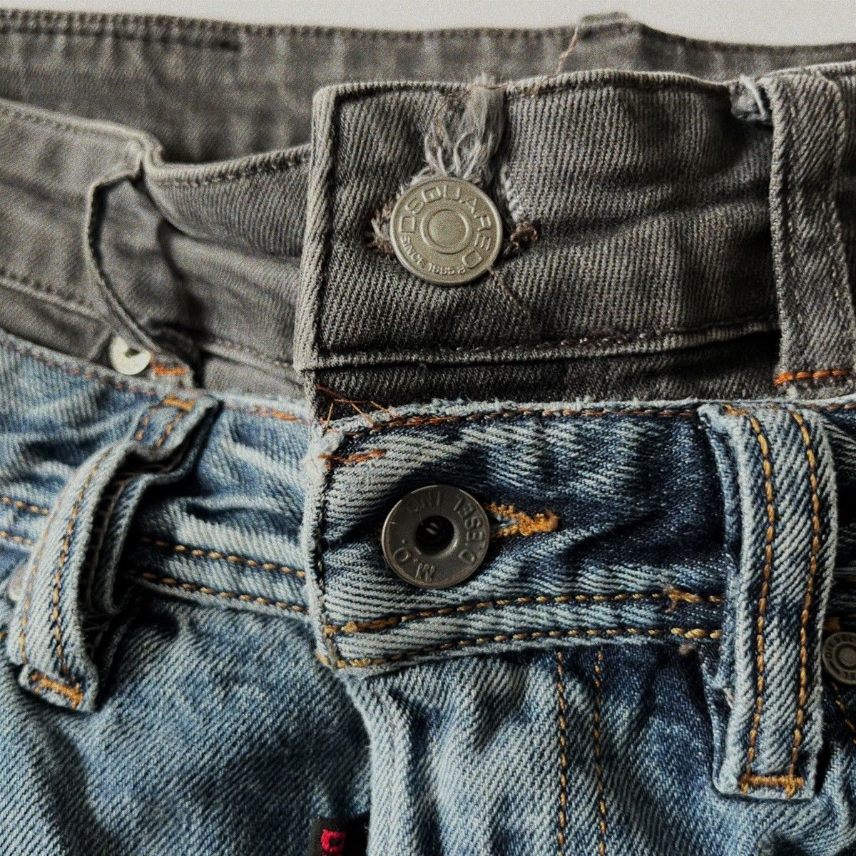 Diesel Rare 1/1 Hybrid Rebuilt Diesel x Dsquared2 Jeans Size US 30 / EU 46 - 6 Thumbnail