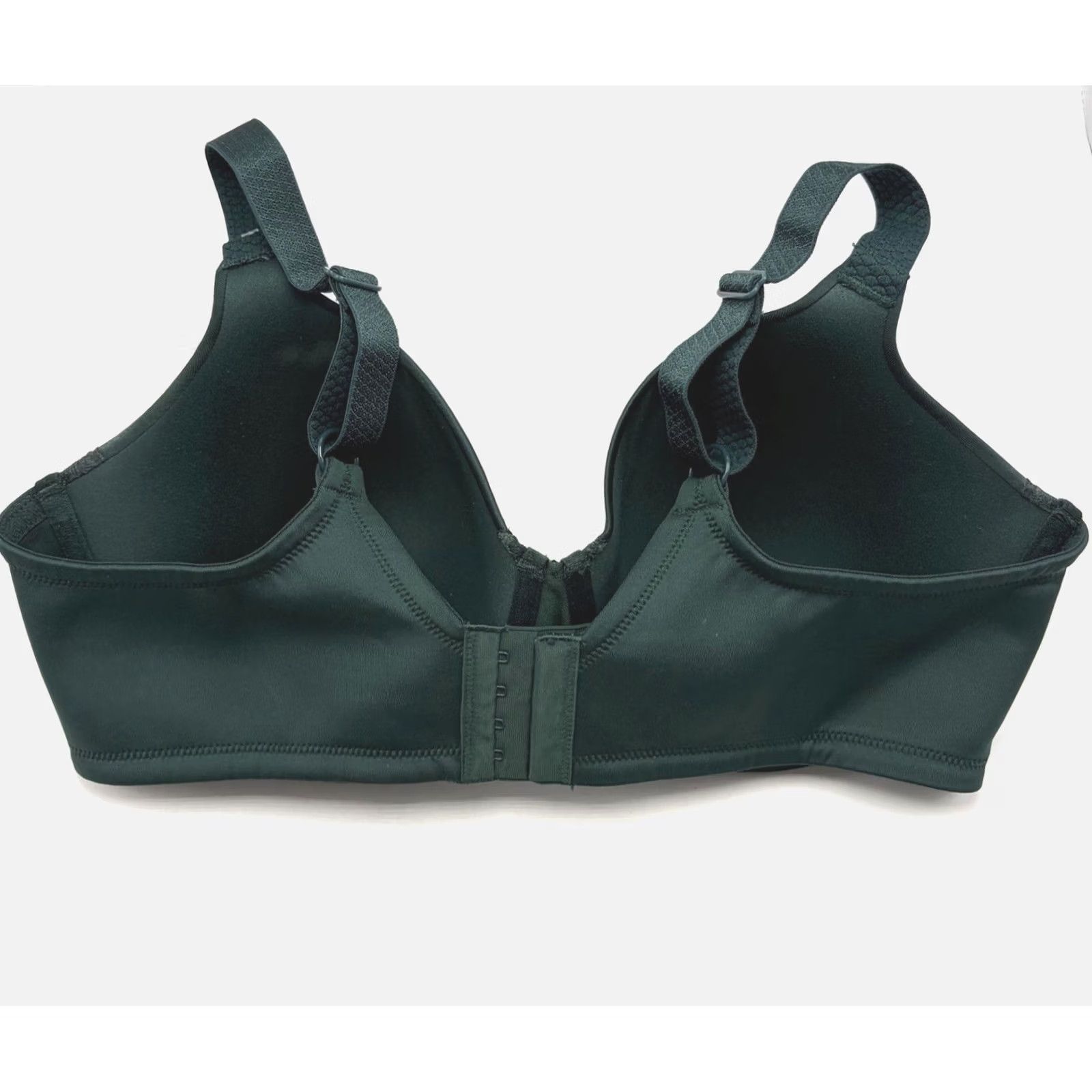 Vintage Vanity Fair Beauty Back Bra 40D Green Full-Figure Smoother Lace New 76382 Women Size ONE SIZE - 2 Thumbnail