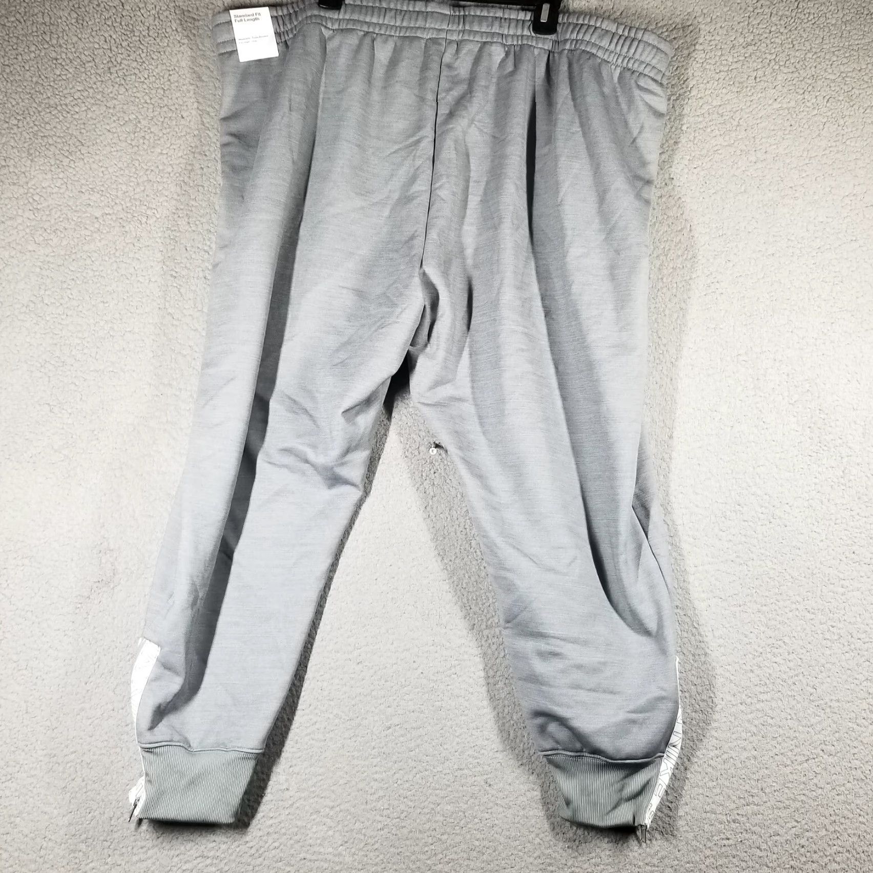 Nike Nike Joggers Therma-FIT Training Women's Plus Size Fleece Pants 3X White Gray Size 40" / US 18 - 2 Thumbnail
