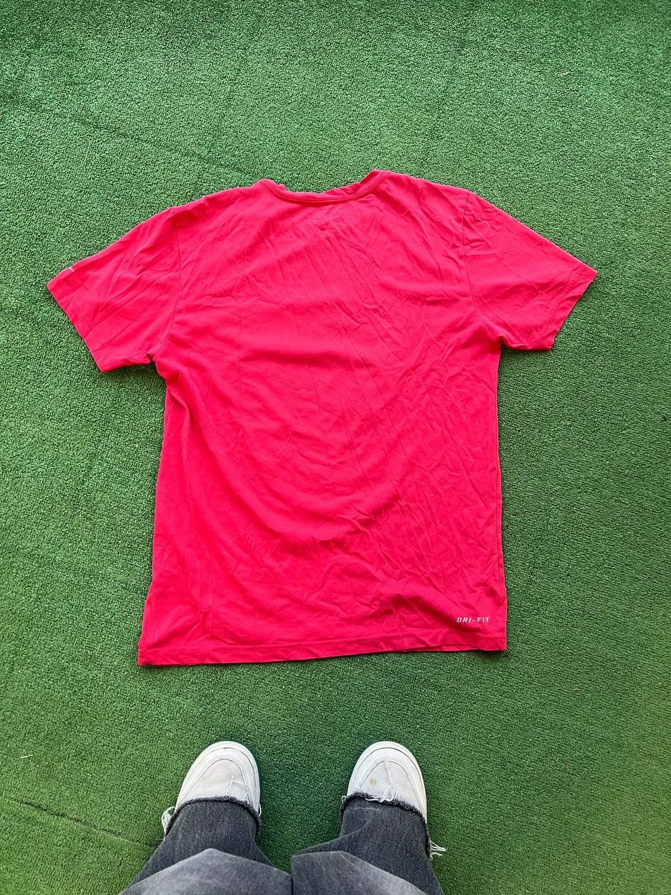 Japanese Brand × Nike 2012 Rafael Nadal Nike Dri-Fit Tennis Vintage T-Shirt Size S / US 4 / IT 40 - 4 Thumbnail