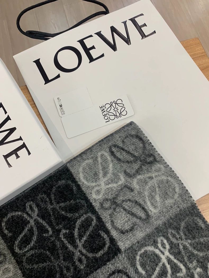 Loewe LOEWE Cashmere scarf Size ONE SIZE - 5 Thumbnail