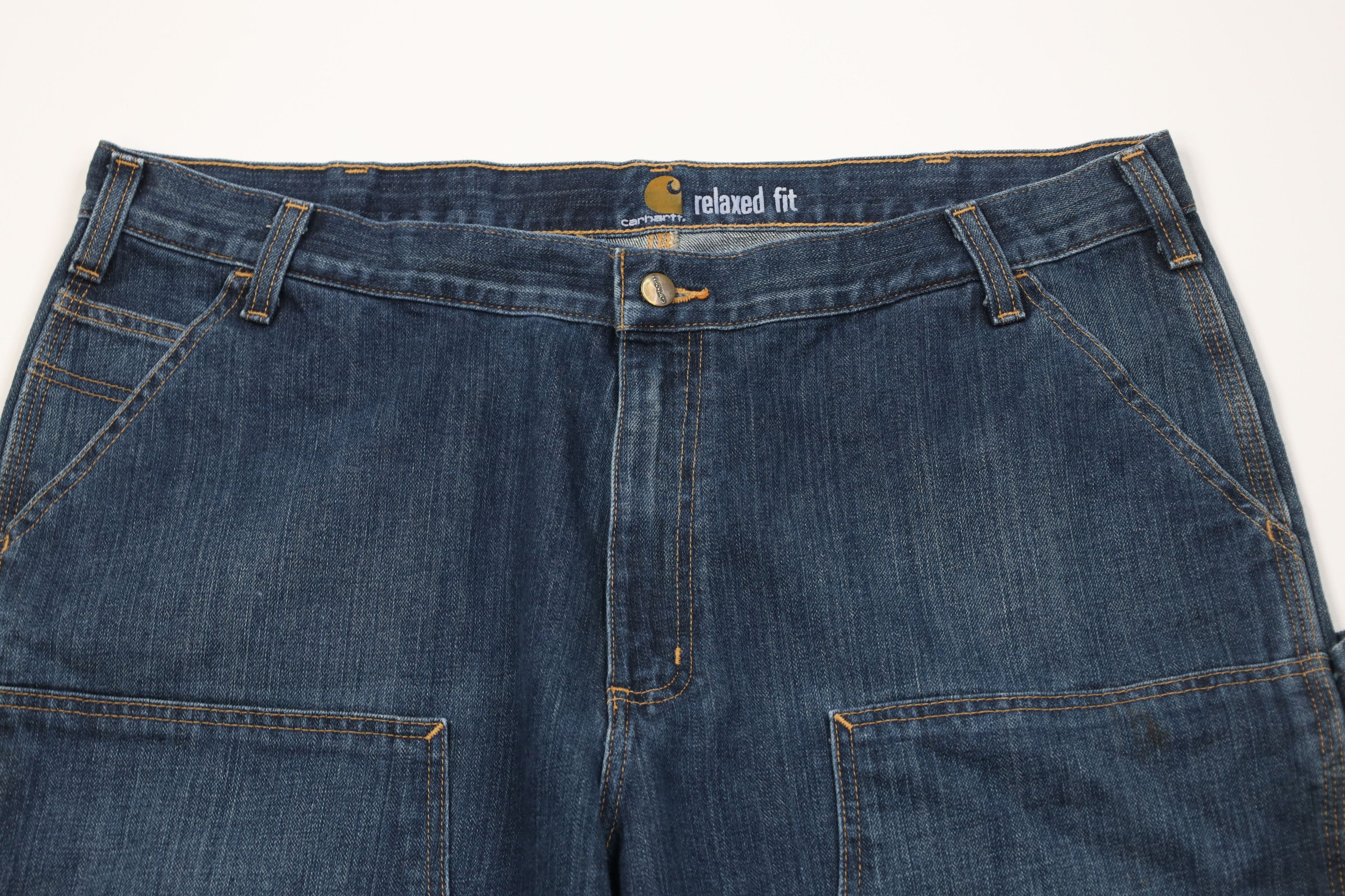 Carhartt Vintage Y2K Carhartt Relaxed Double Knee Wide Leg Jeans Size US 42 / EU 58 - 2 Thumbnail