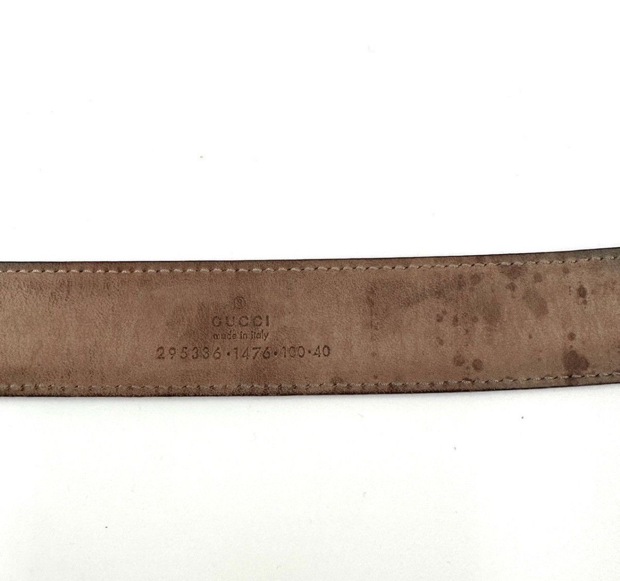 Gucci Gucci/Dark Red Silver Buckle Belt K12 Size ONE SIZE - 5 Thumbnail