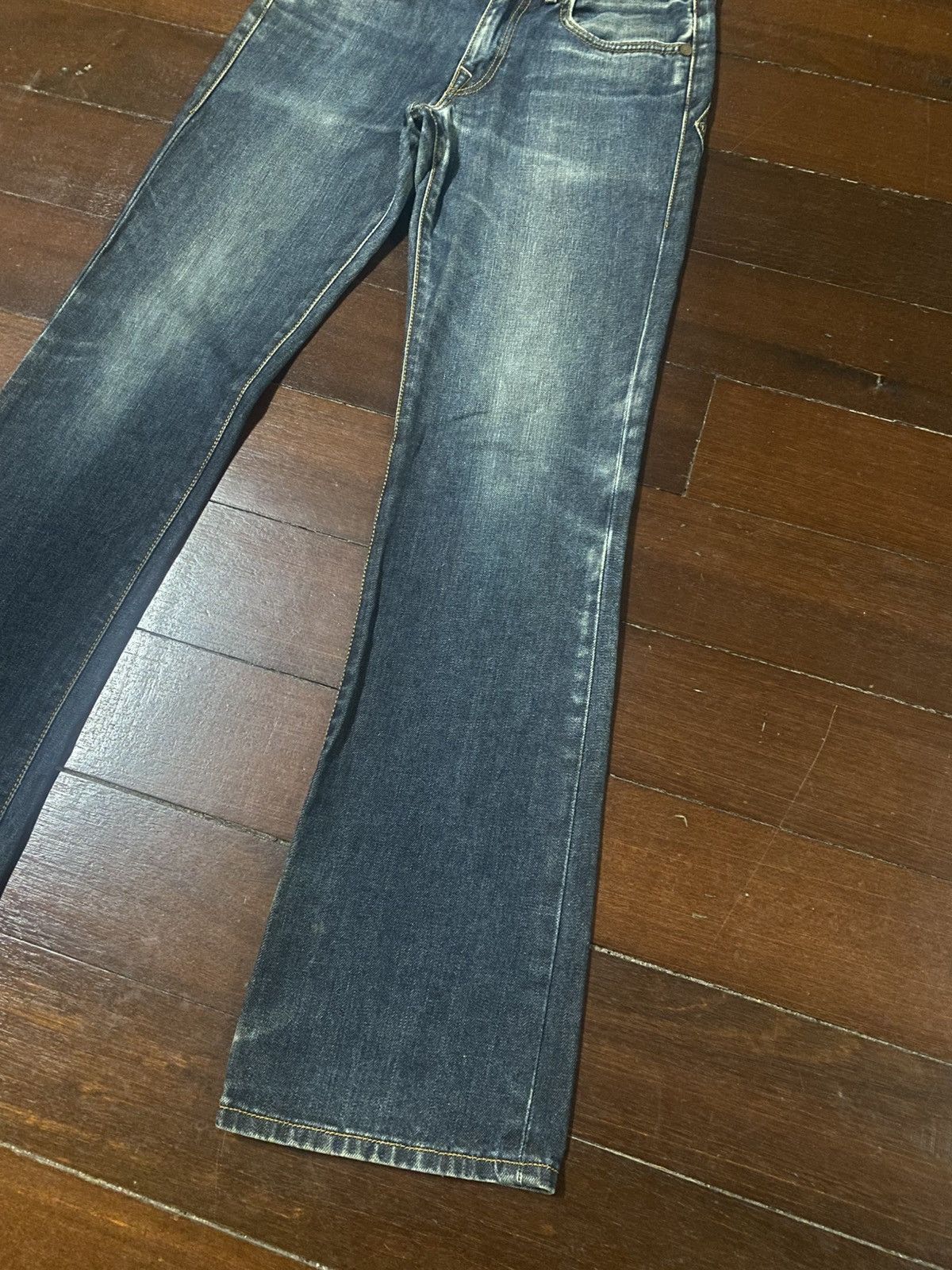 If Six Was Nine Y2K Flare Jeans Levis 517 Japan Denim Bootcut mud wash Size US 32 / EU 48 - 4 Thumbnail