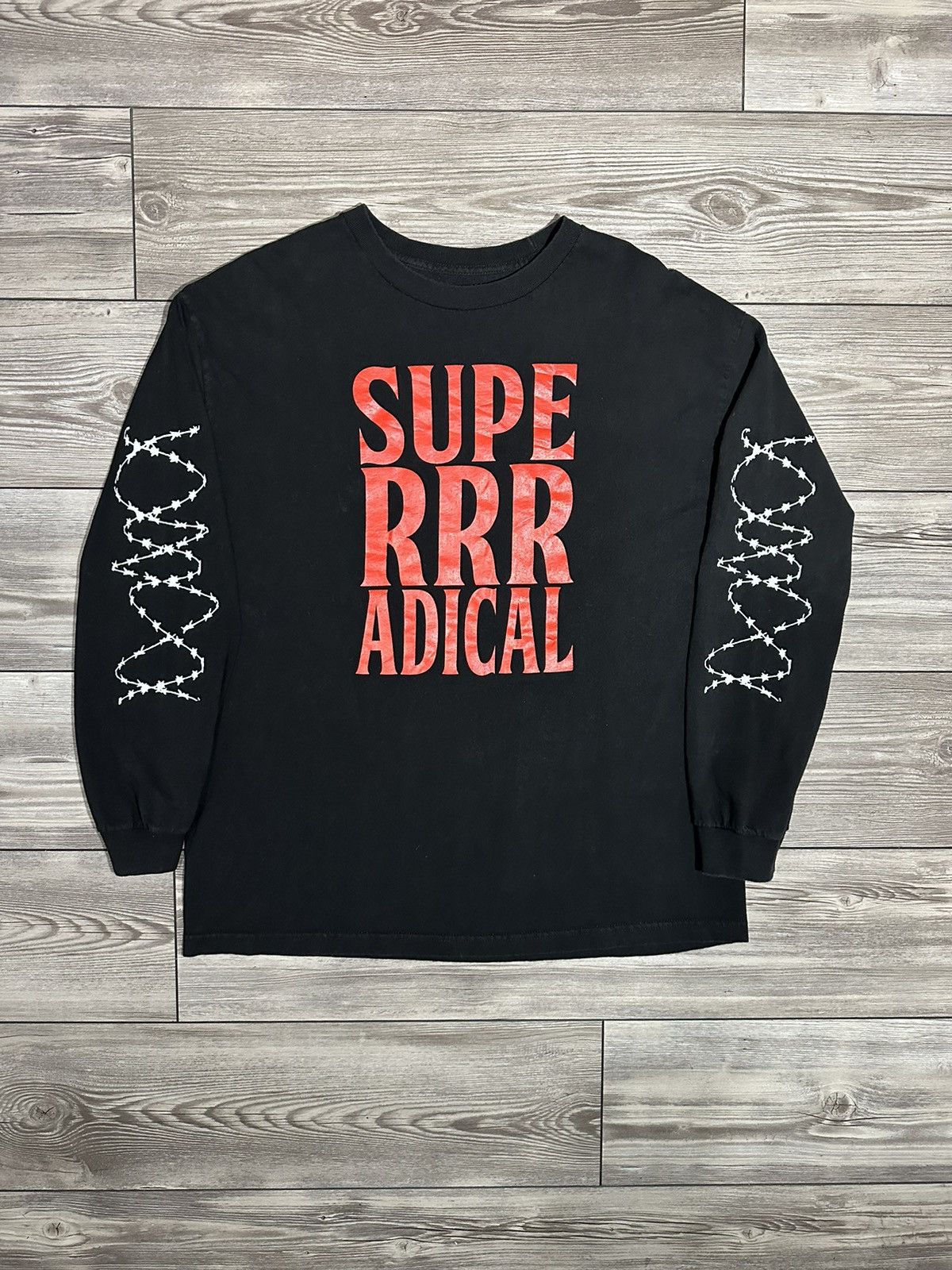 Superrradical Superrradical Barbed Wire Longsleeve Shirt Size US XL / EU 56 / 4 - 1 Thumbnail