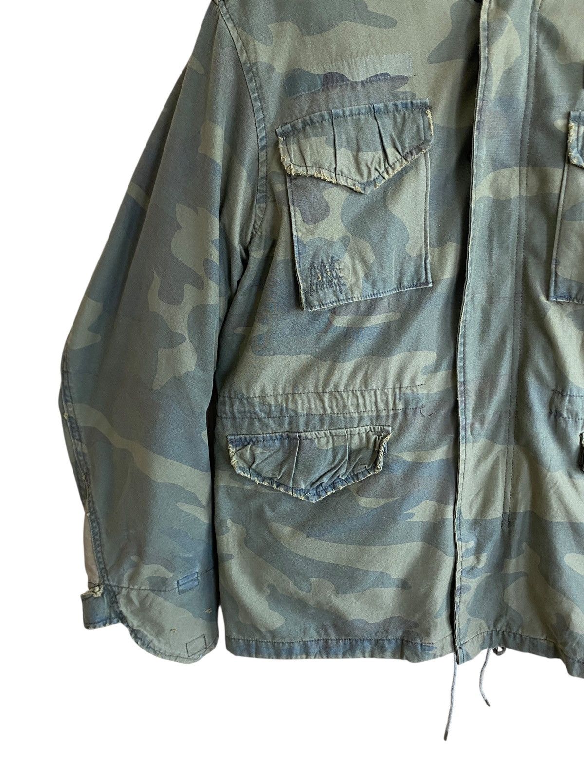 Abercrombie & Fitch Rare Vintage Abercrombie And Fitch M65 Military Jacket 1990s Size US S / EU 44-46 / 1 - 5 Thumbnail