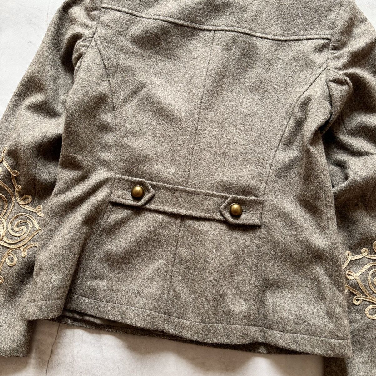 Undercover 00s Napoleon Military Jacket Coat Japan PPFM Balmain Vibe Size M / US 6-8 / IT 42-44 - 8 Thumbnail