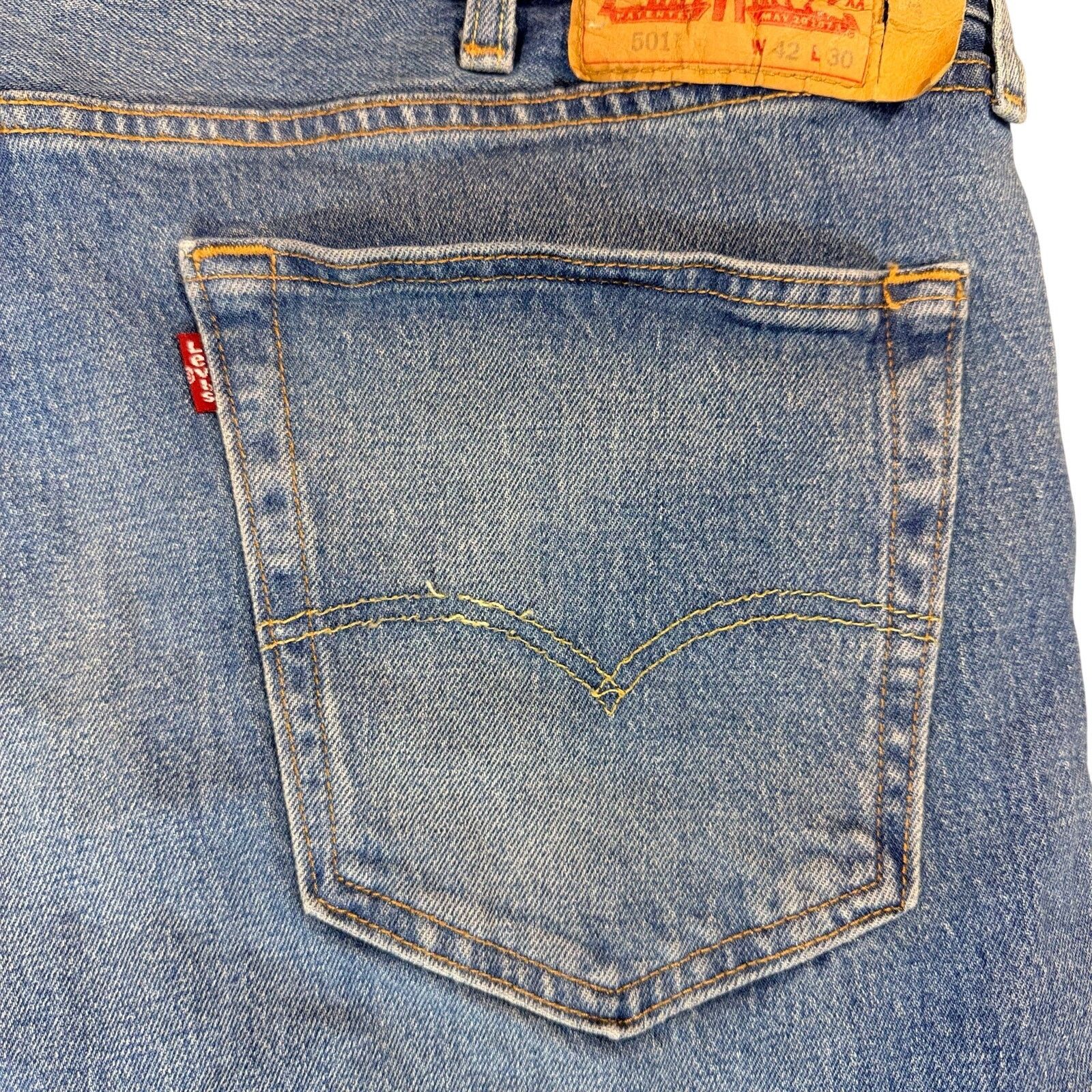 Levi's Levi’s 501 xx Original Fit Jeans Men 42x30 Straight Leg Size US 42 / EU 58 - 11 Thumbnail